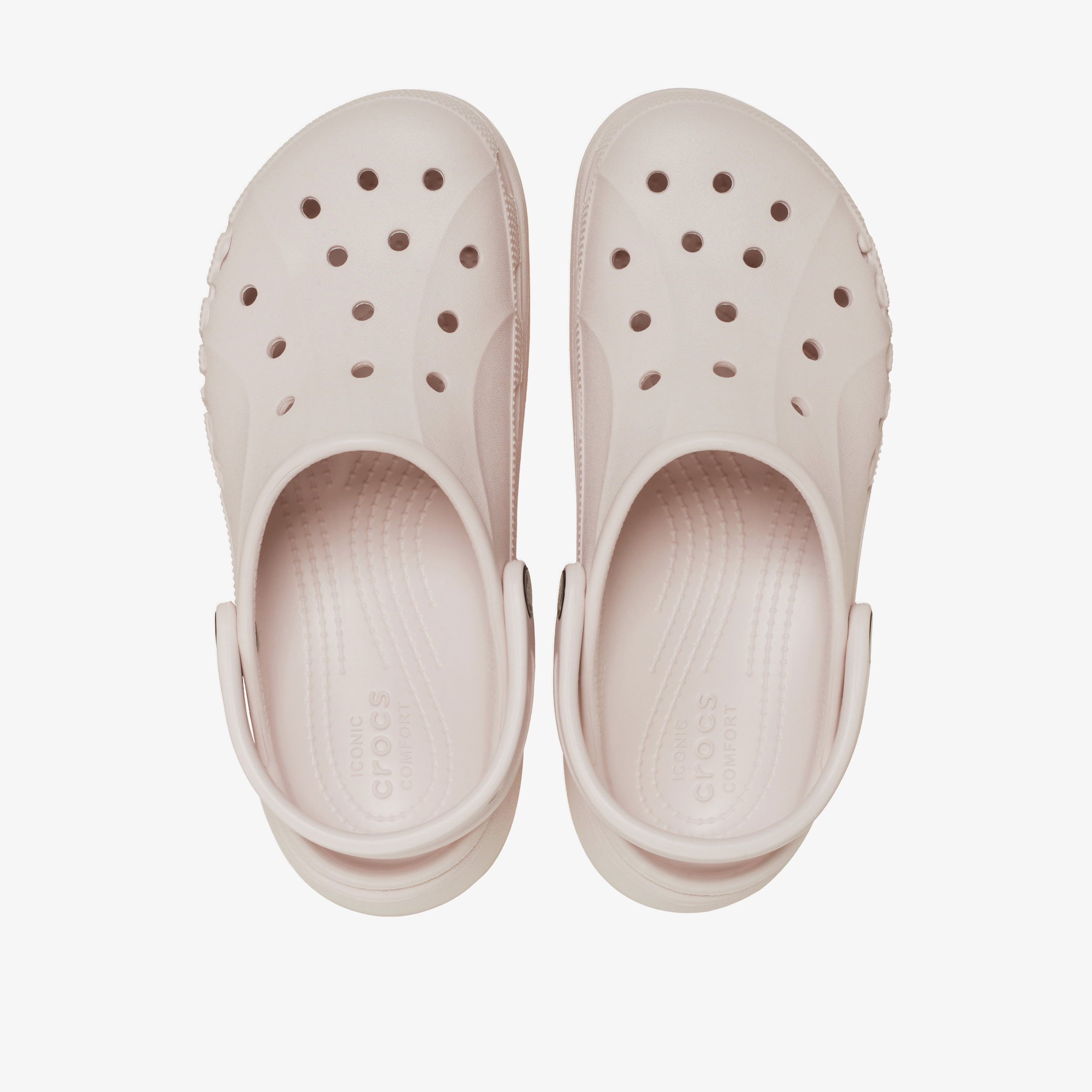 Crocs Baya Platform Clogs Barely Pink dames klompen, foto 5