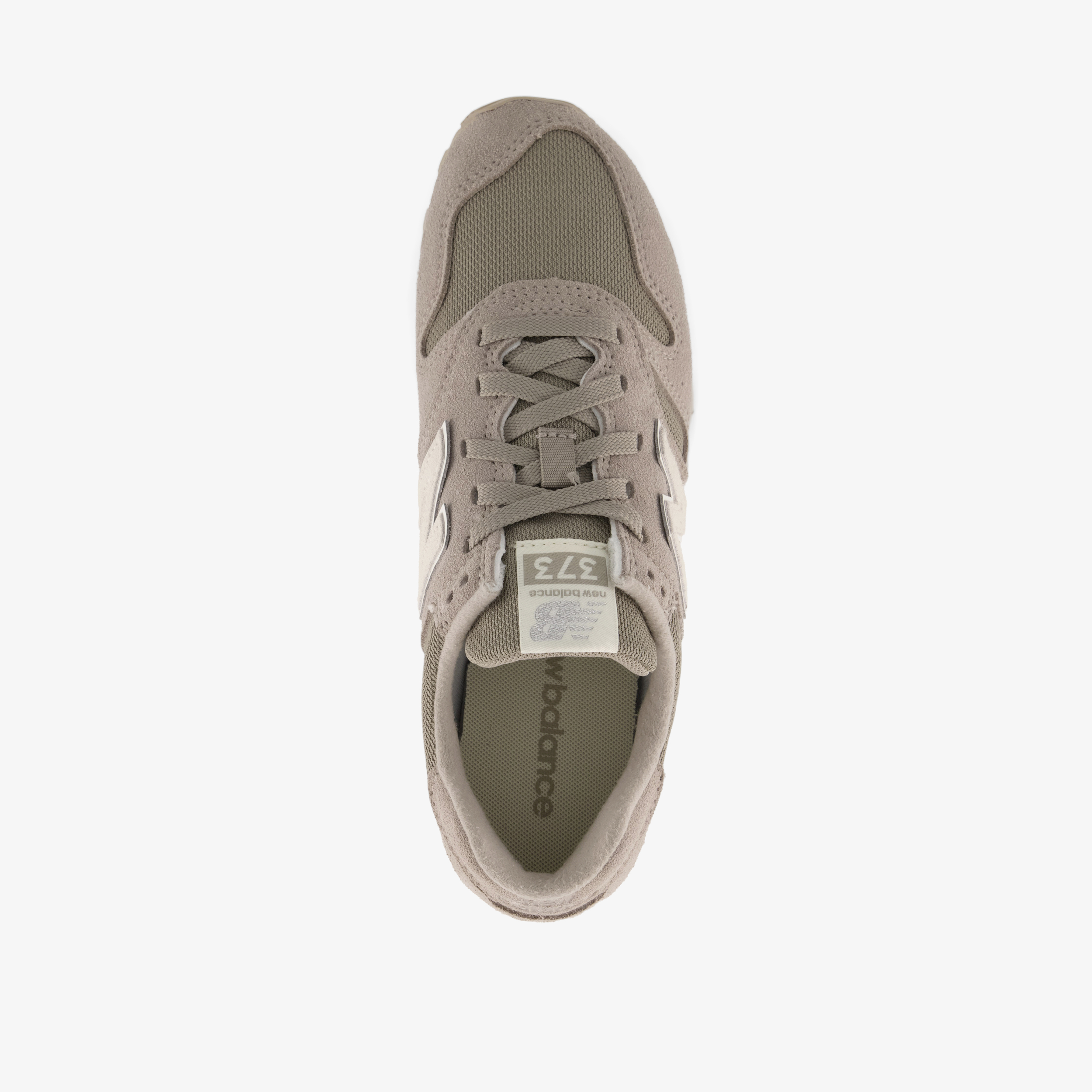New Balance 373 suède dames sneakers beige, foto 5
