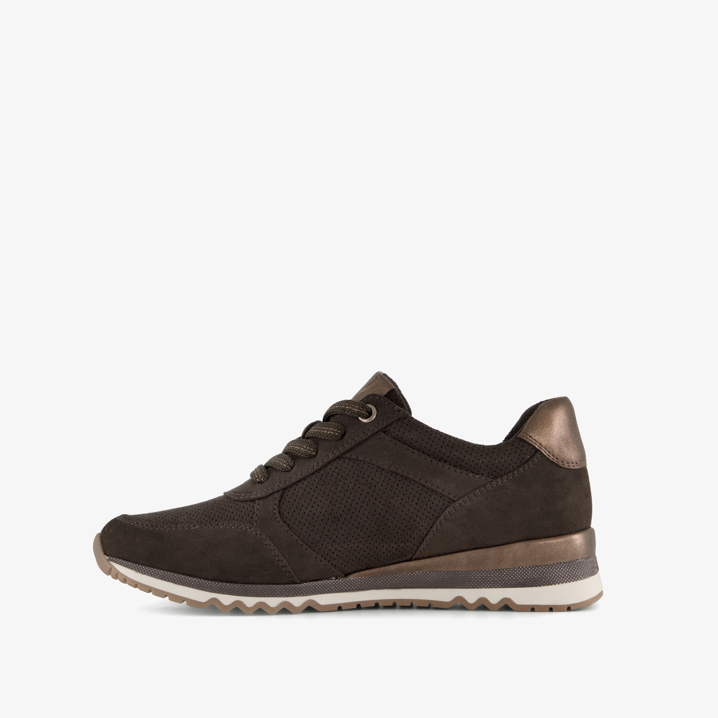 Marco Tozzi dames sneakers bruin