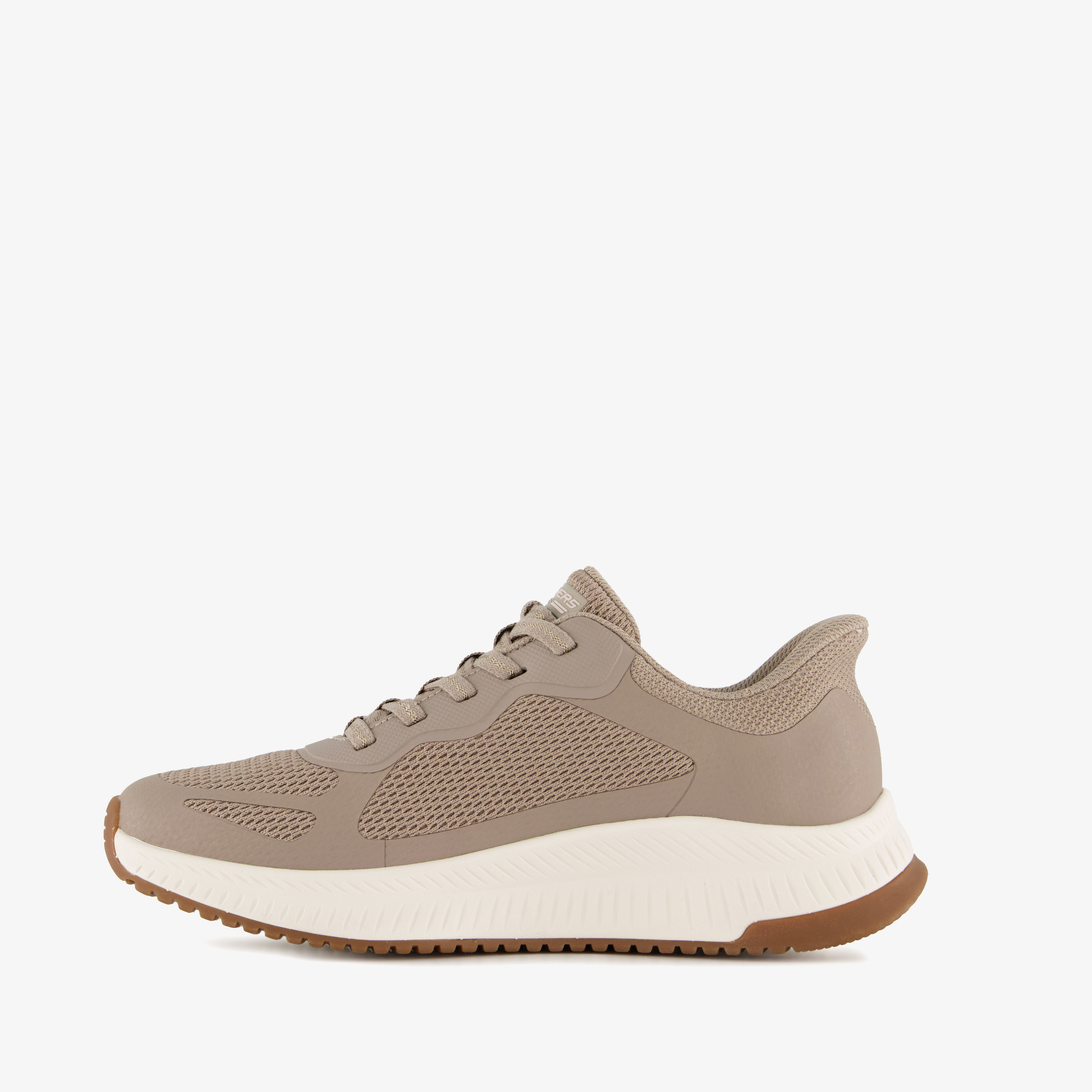 Skechers Dames Bobs Squad 4 slip-ins beige