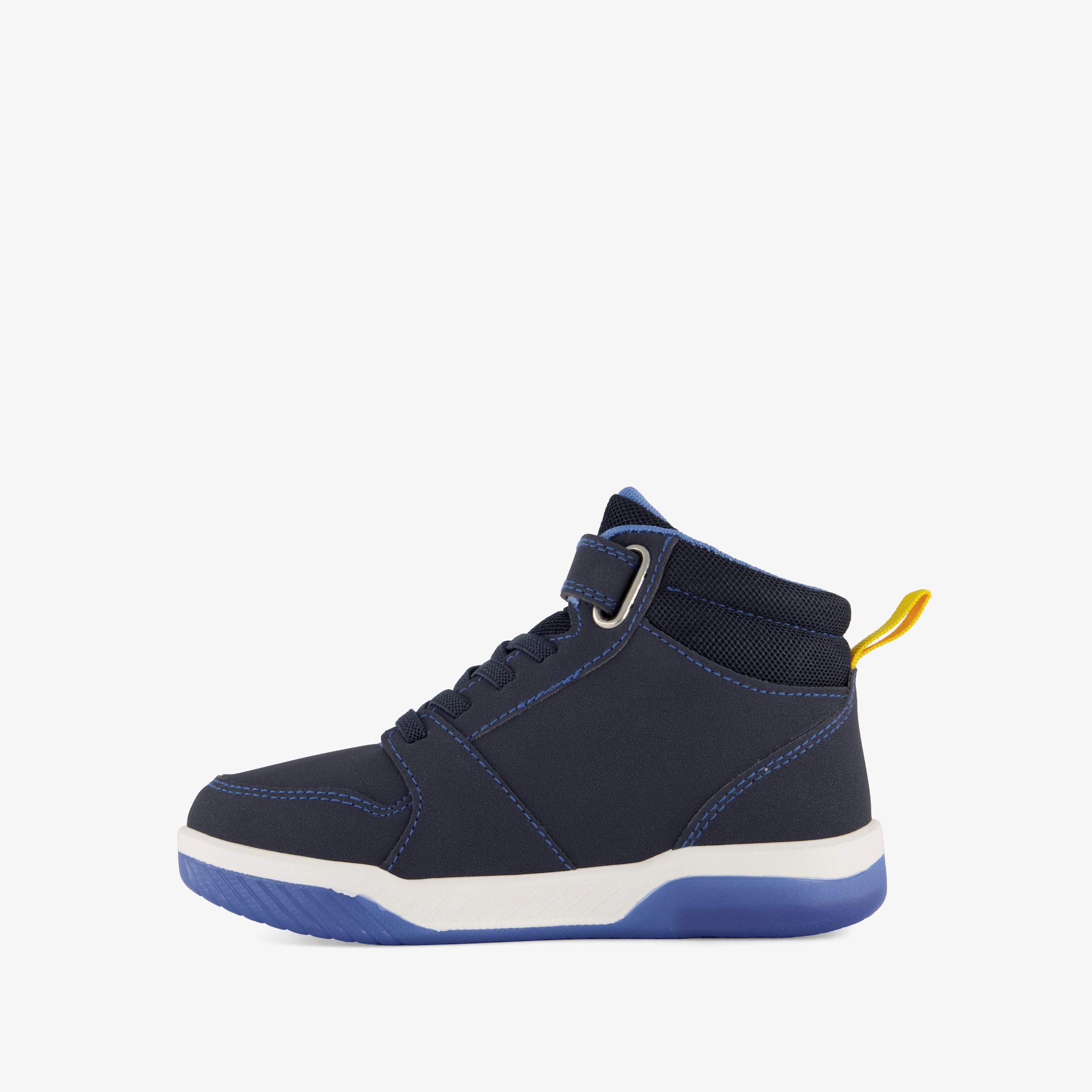 Sonic hoge jongens sneakers met opdruk blauw