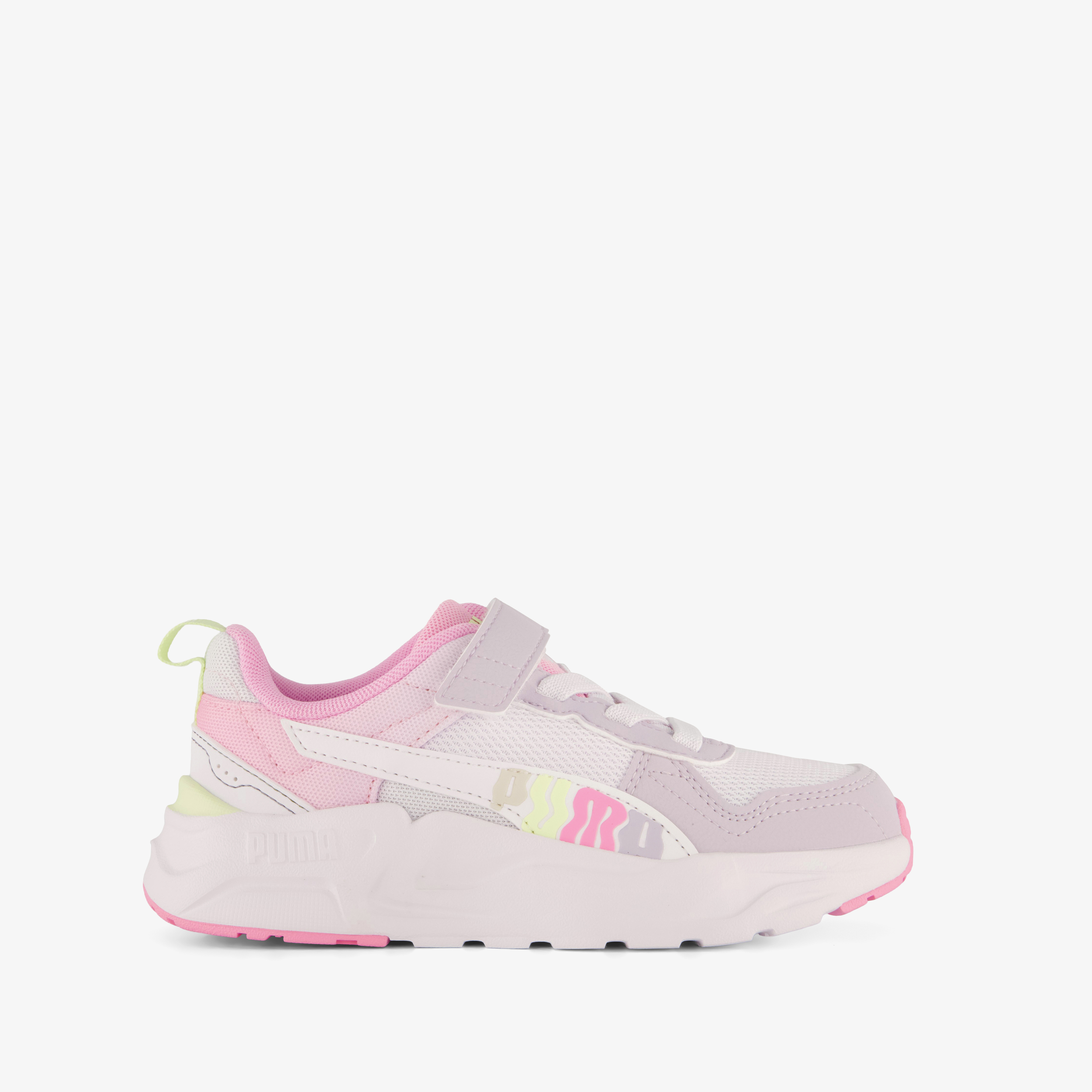 Puma Trinity 2 LT Come On AC+ meisjes sneakers roze wit, foto 7