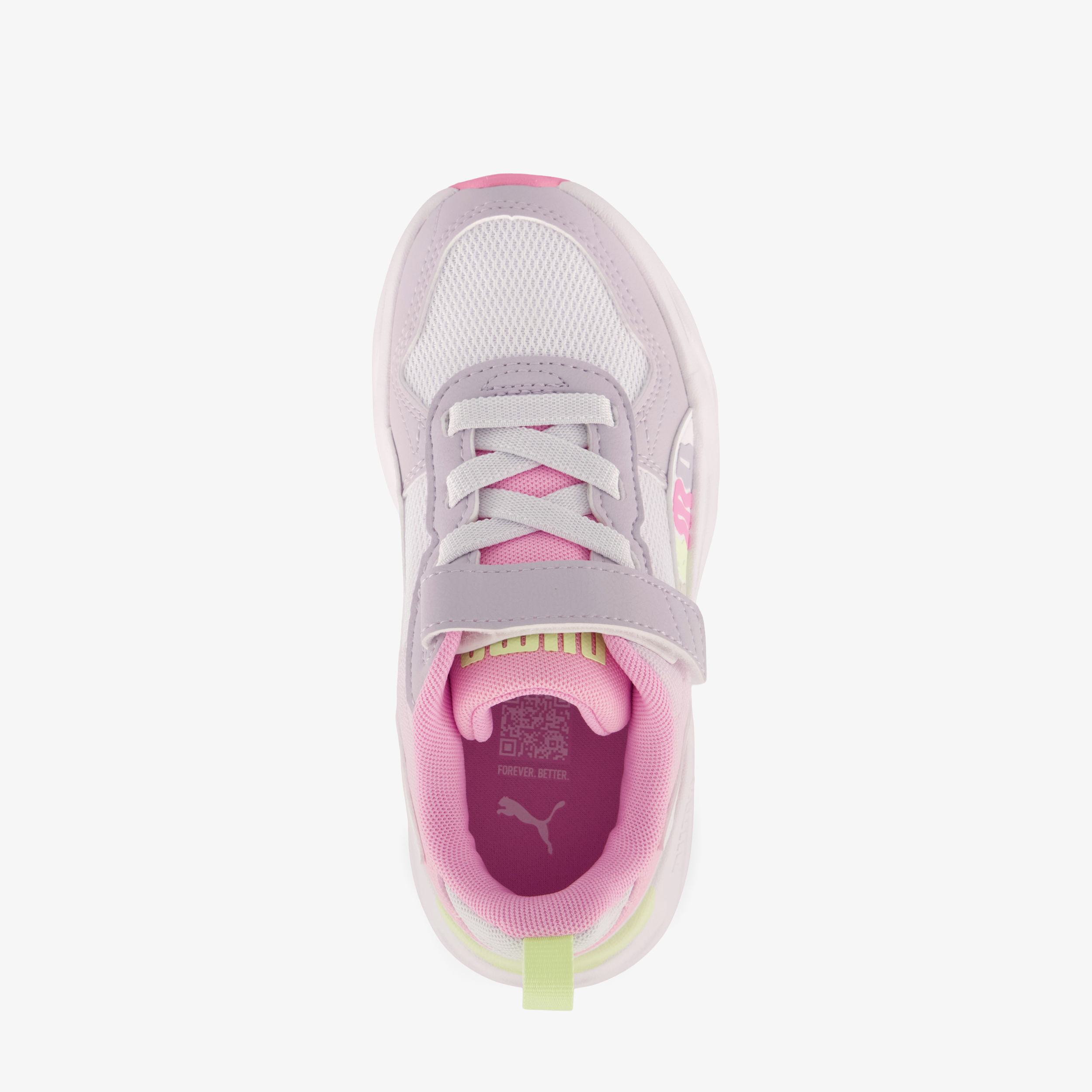 Puma Trinity 2 LT Come On AC+ meisjes sneakers roze wit, foto 6