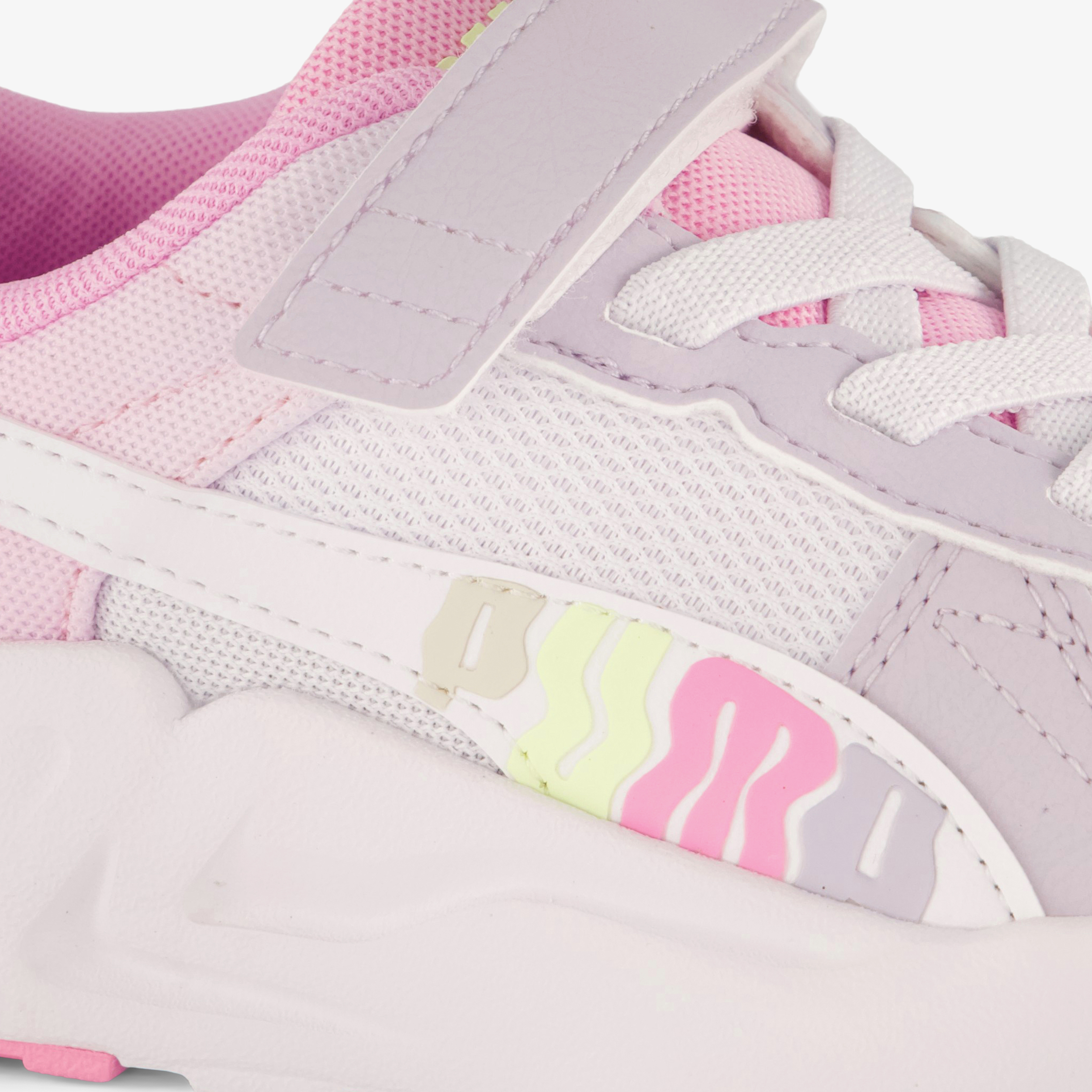 Puma Trinity 2 LT Come On AC+ meisjes sneakers roze wit, foto 3