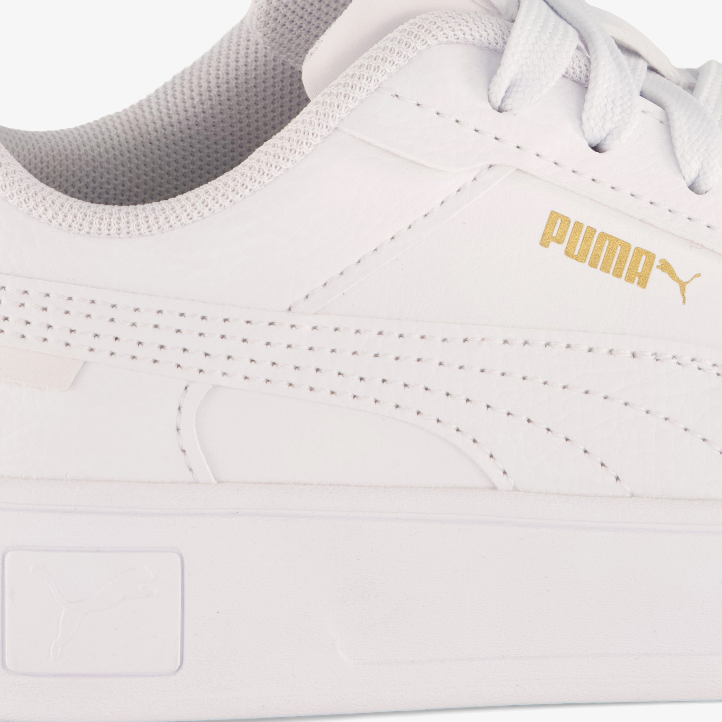 Puma Carina Street meisjes sneakers wit, foto 2