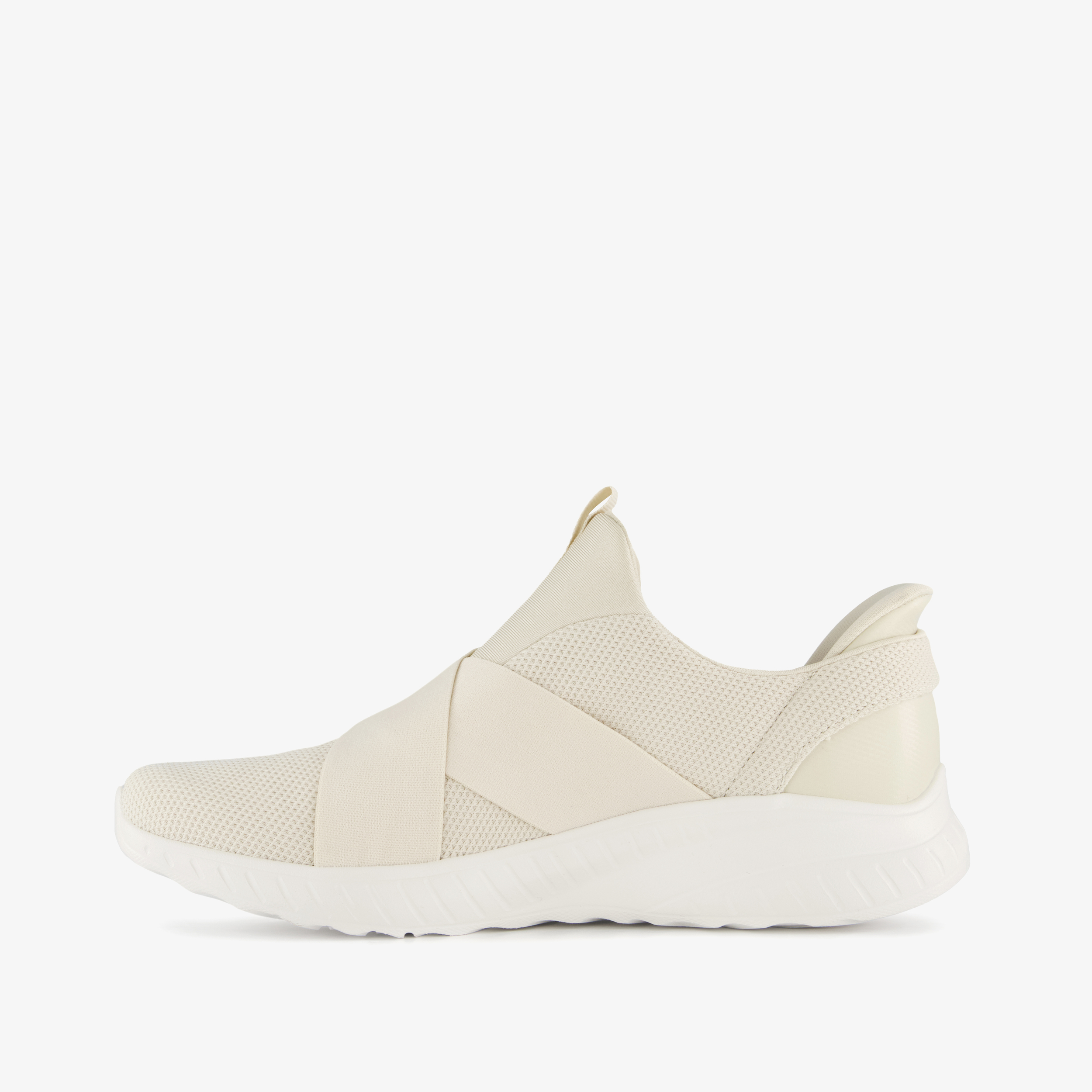 Skechers Slip-ins BOBS Sport Squad dames sneakers beige