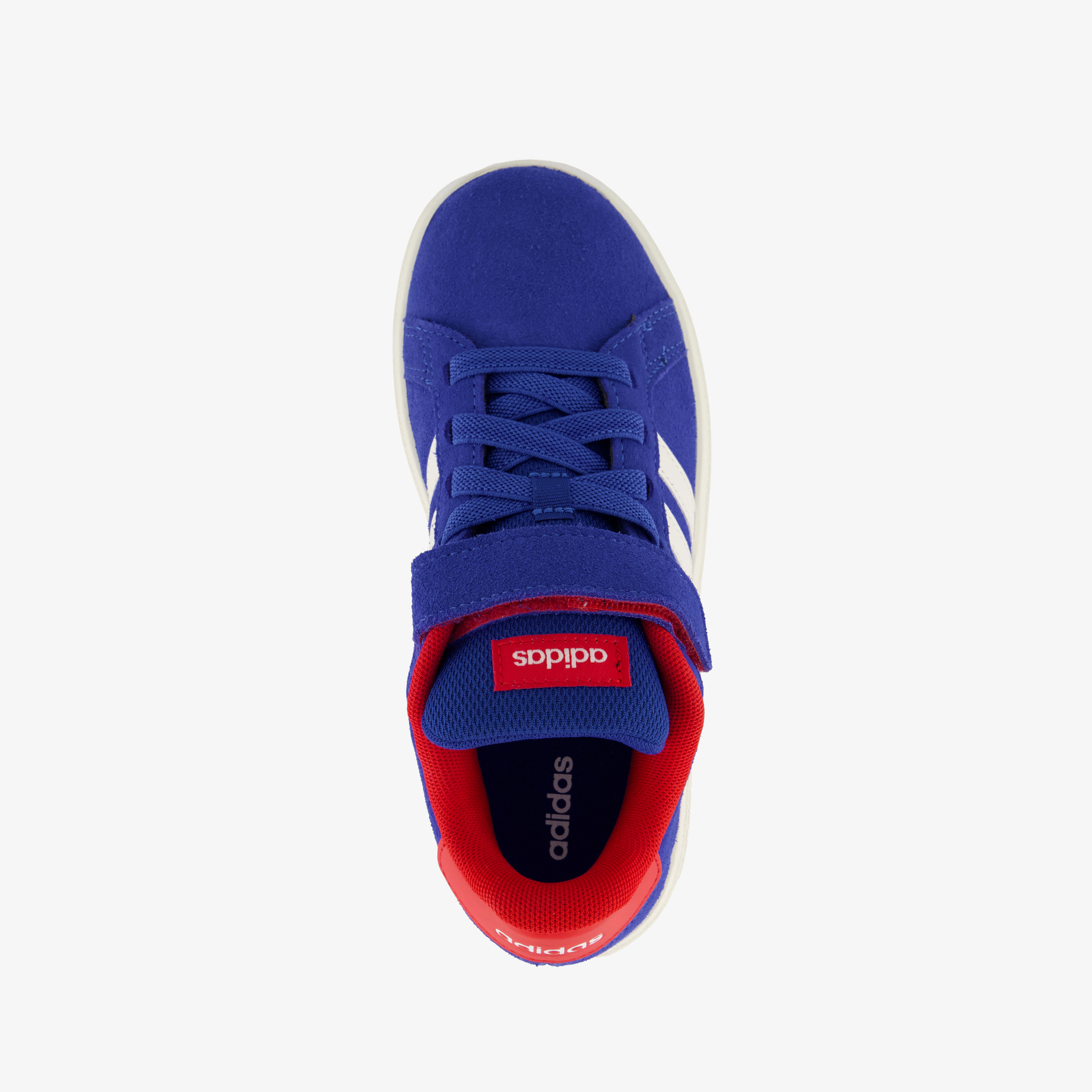 Adidas Grand Court 00s suède kinder sneakers blauw, foto 7