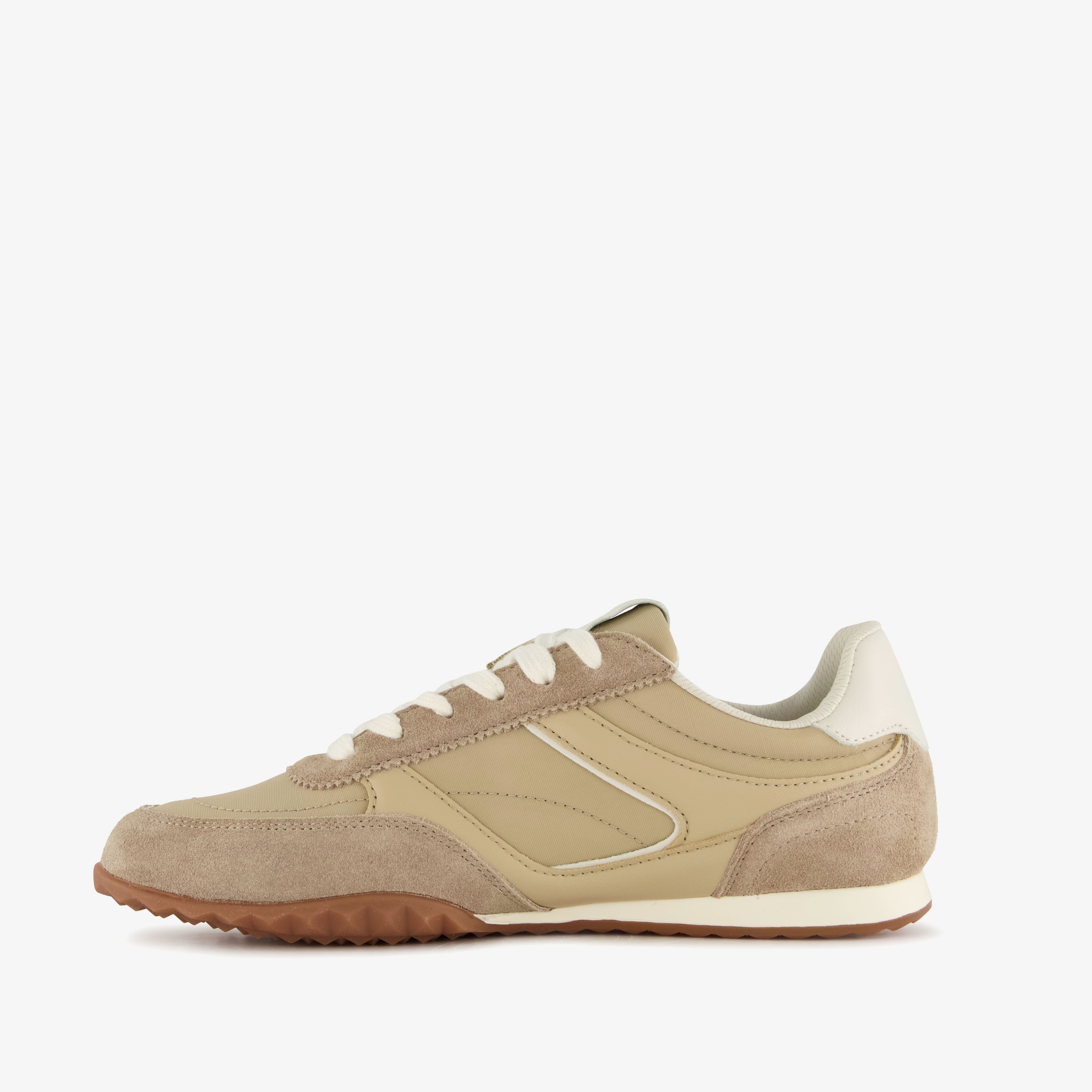 Hush Puppies suède dames sneakers beige
