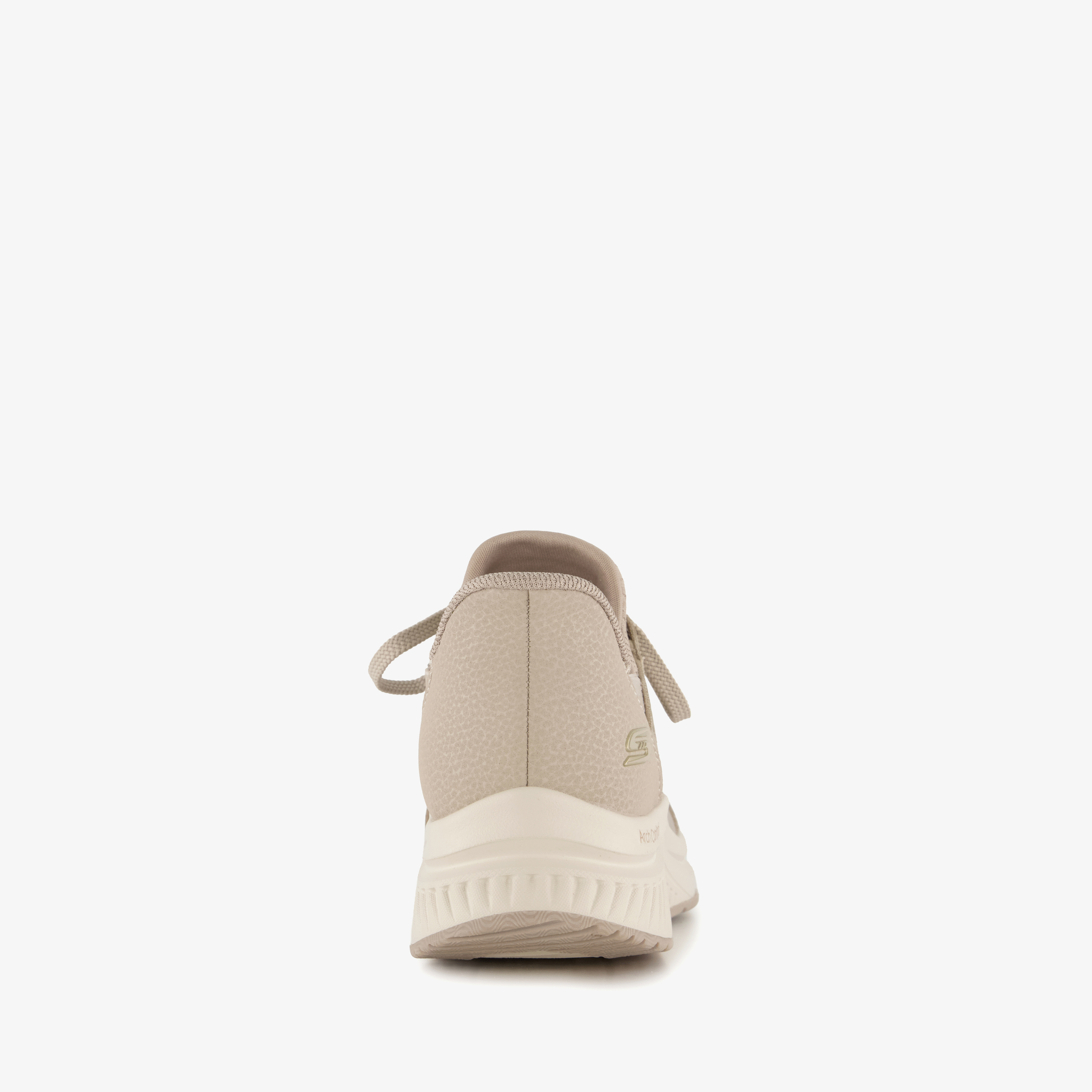 Skechers Slip-ins: BOBS Arch Comfort dames sneakers beige, foto 3