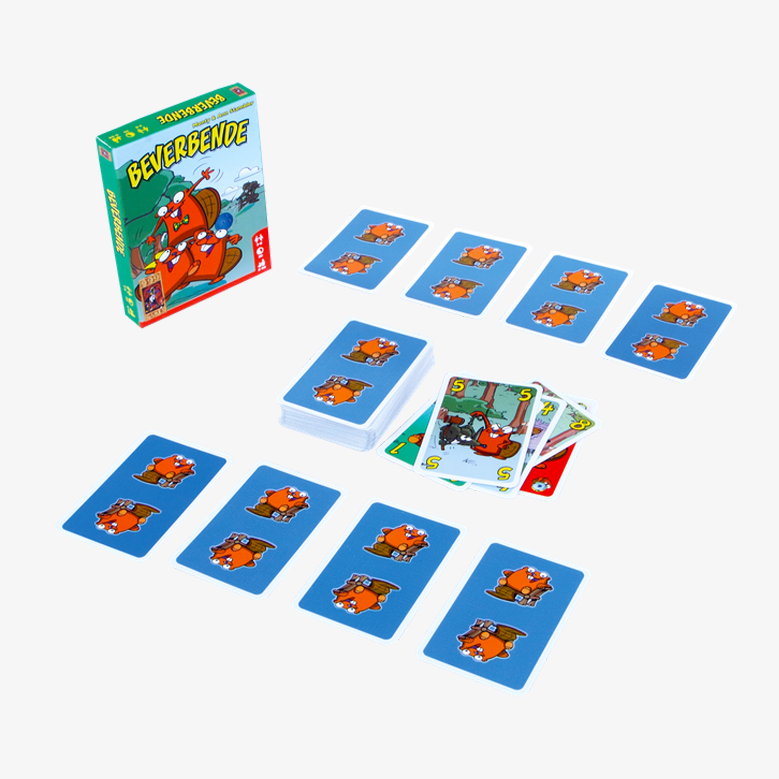 999 Games Beverbende - Kaartspel Blauw