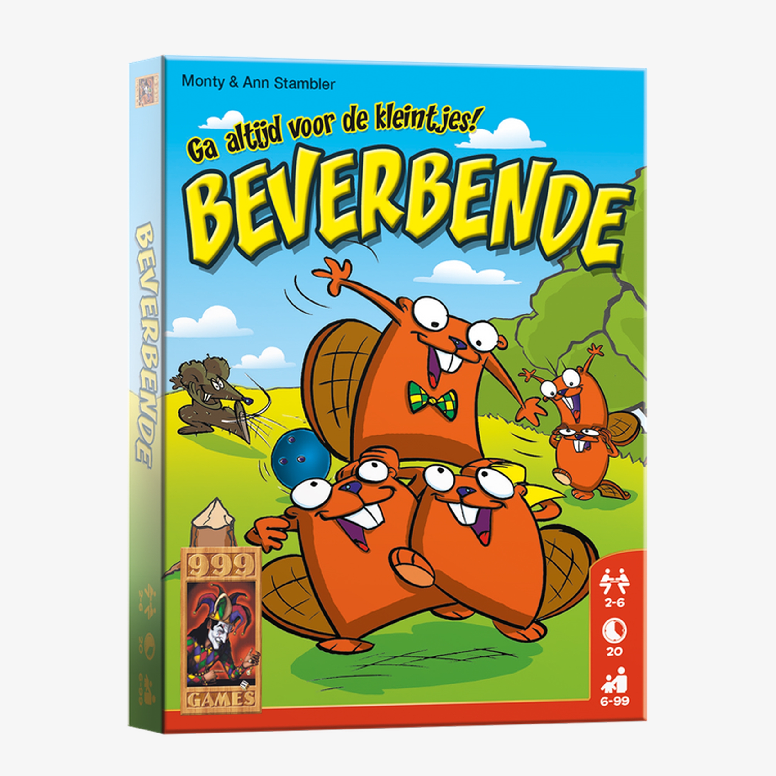 999 Games Beverbende - Kaartspel blauw, foto 3