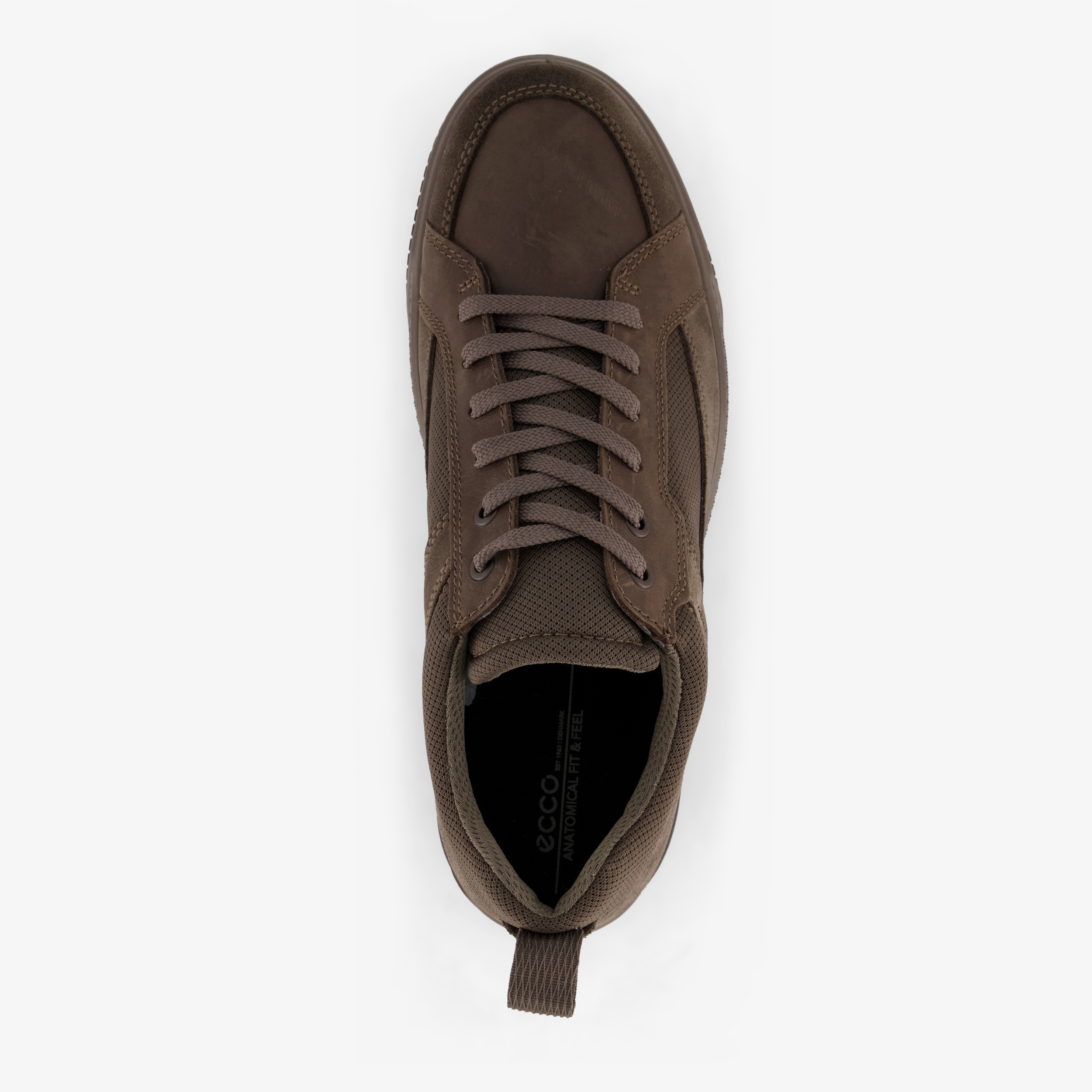 Ecco Bypath Tred suède heren veterschoenen bruin, foto 5