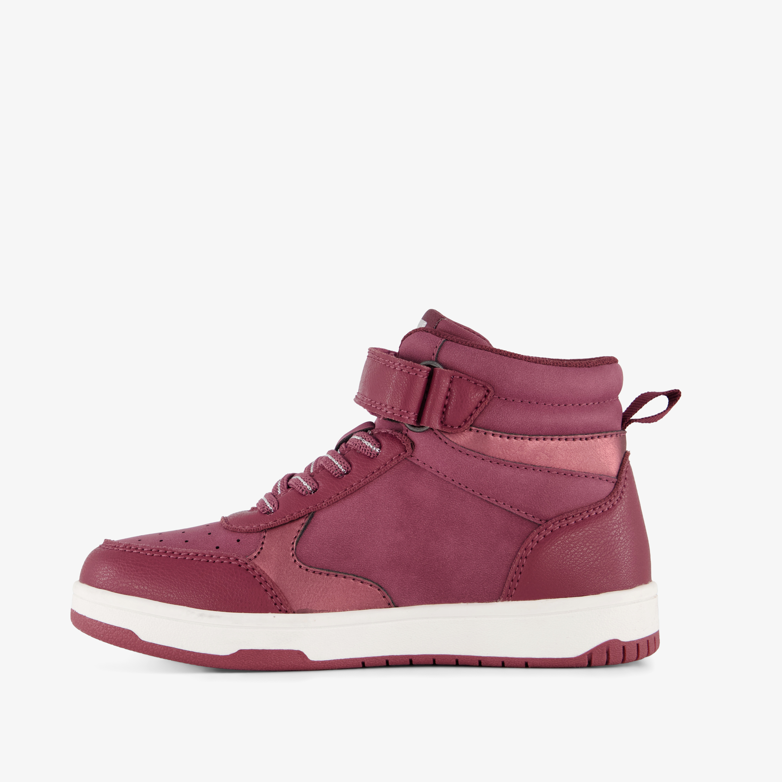 Blue Box hoge meisjes sneakers rood wit