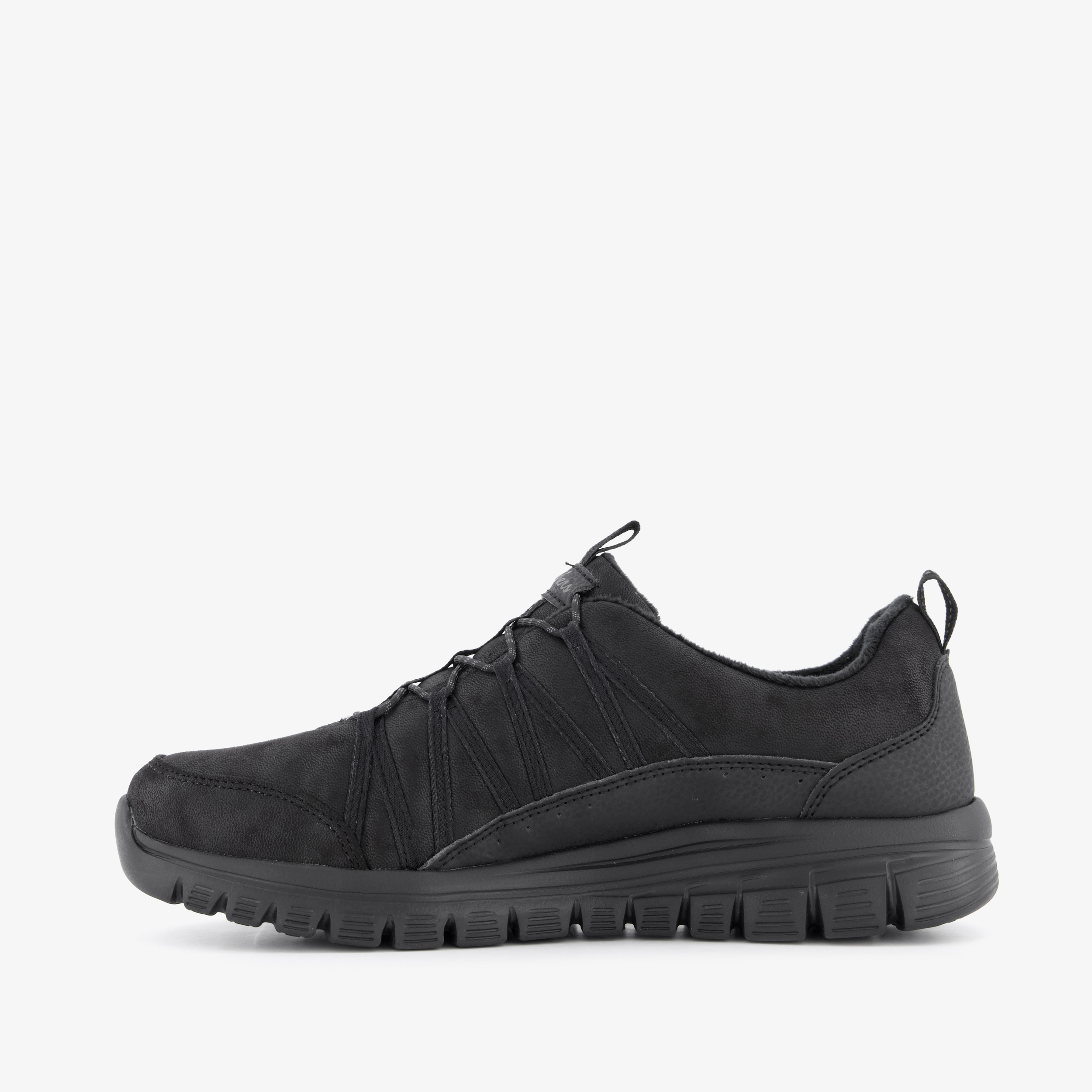 Skechers Graceful - Cozy Hug dames sneakers zwart