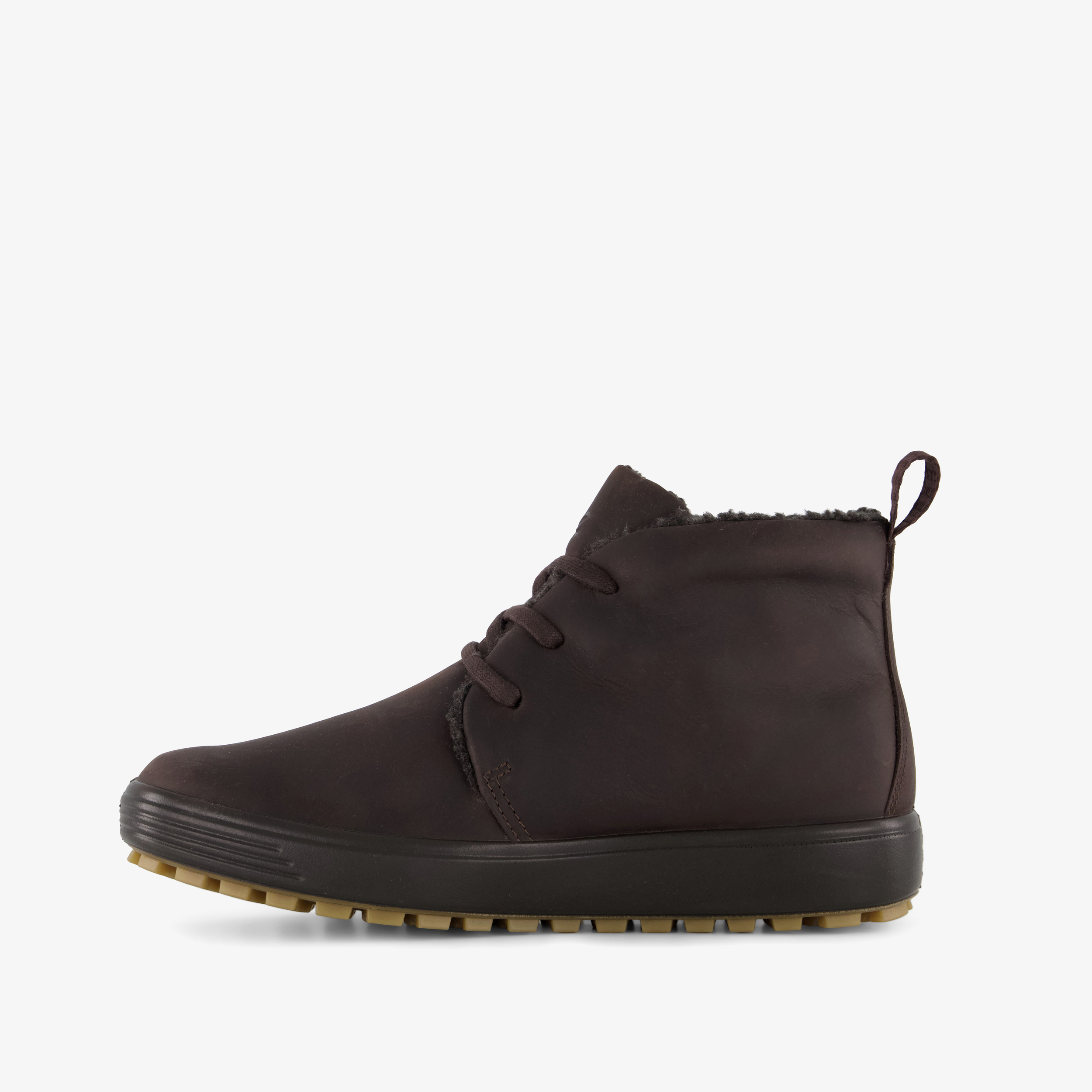 ECCO Classic Tred W leren dames veterschoenen bruin