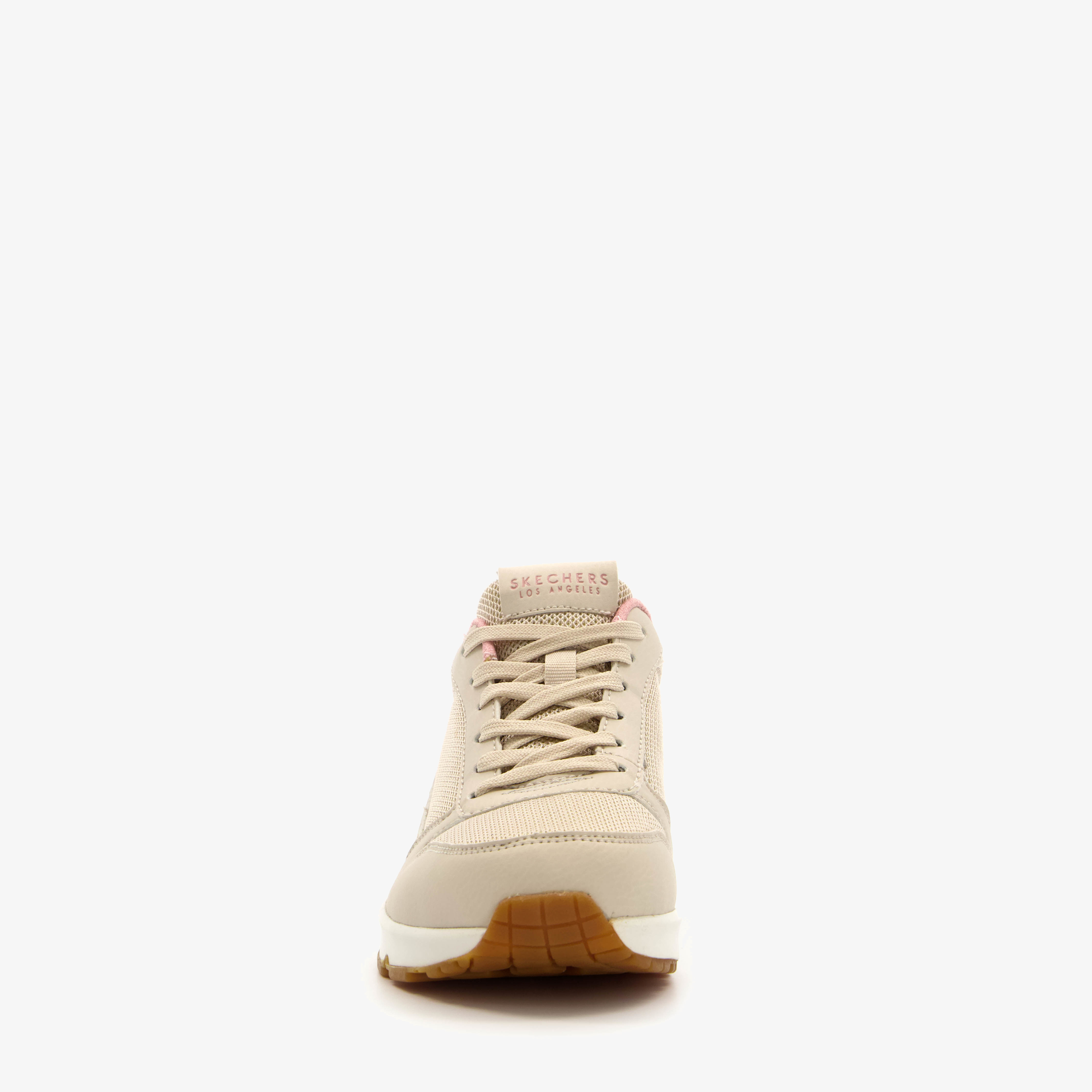 Skechers Uno Inside Matters dames sneakers beige
