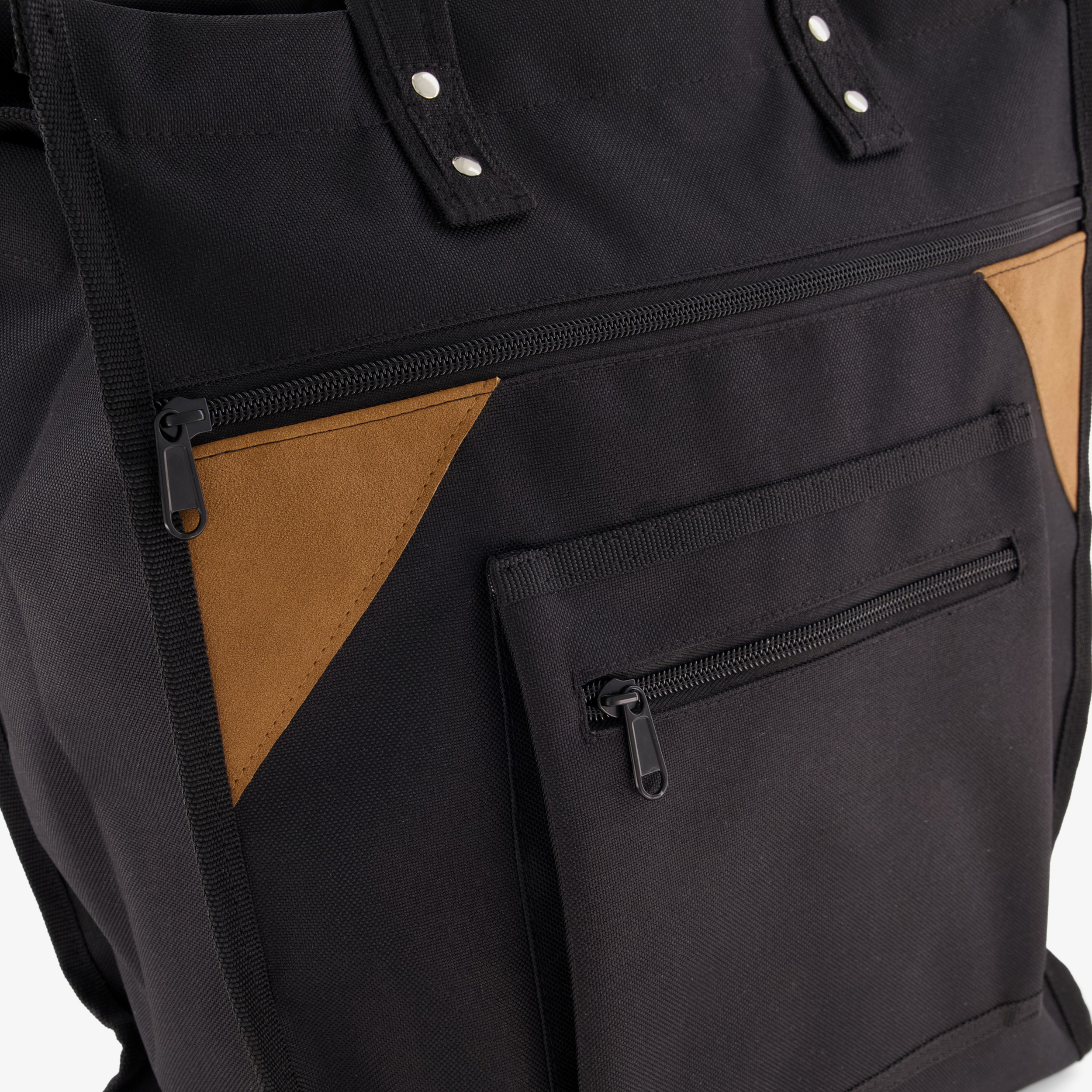 Renato Lucci dames shopper zwart, foto 2
