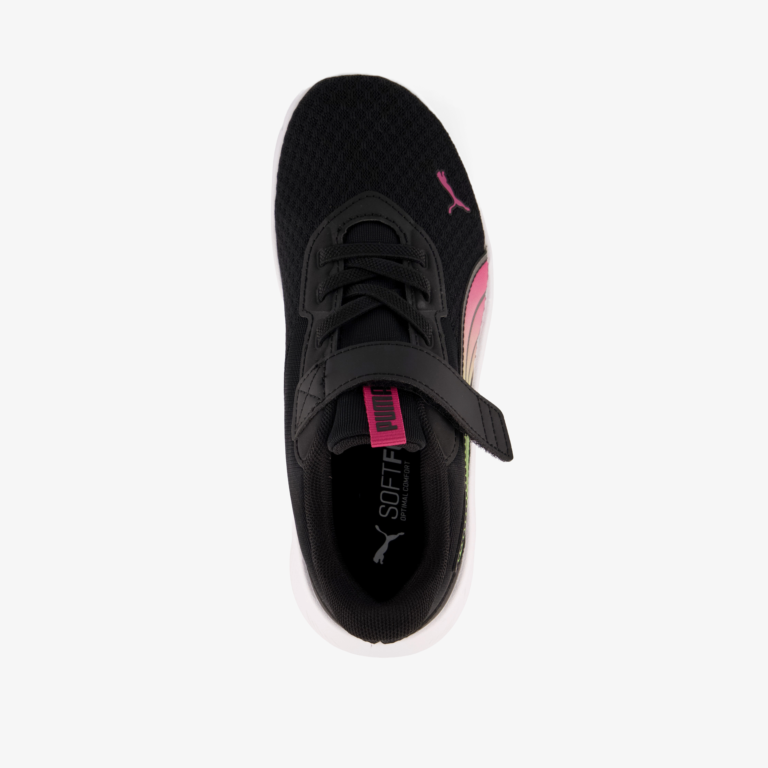 Puma FlexFocus Modern Blaze Fade meisjes sneakers zwart, foto 5