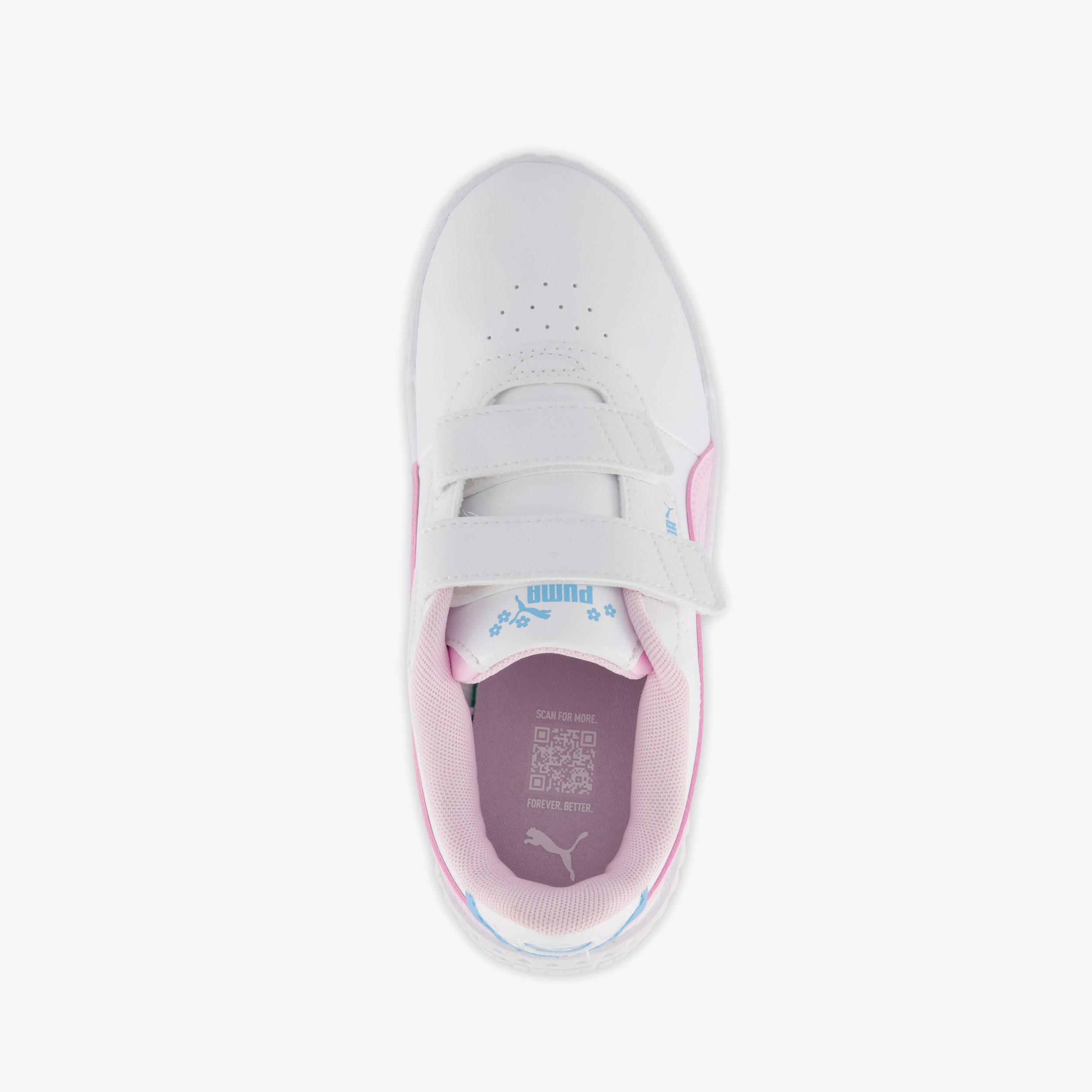 Puma Carina 3.0 Jelly Heaven meisjes sneakers wit, foto 6