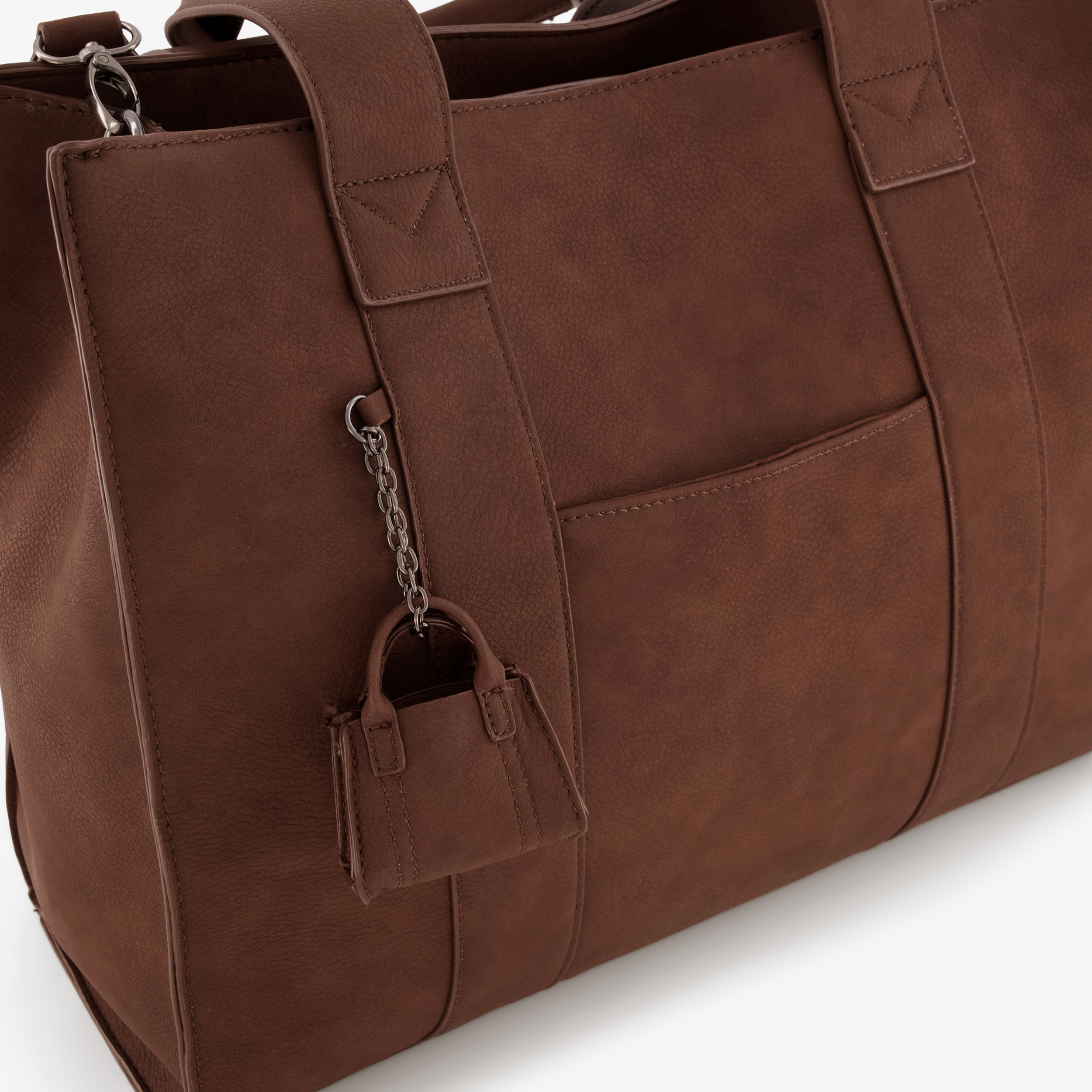 Renato Lucci dames schoudertas bruin, foto 2
