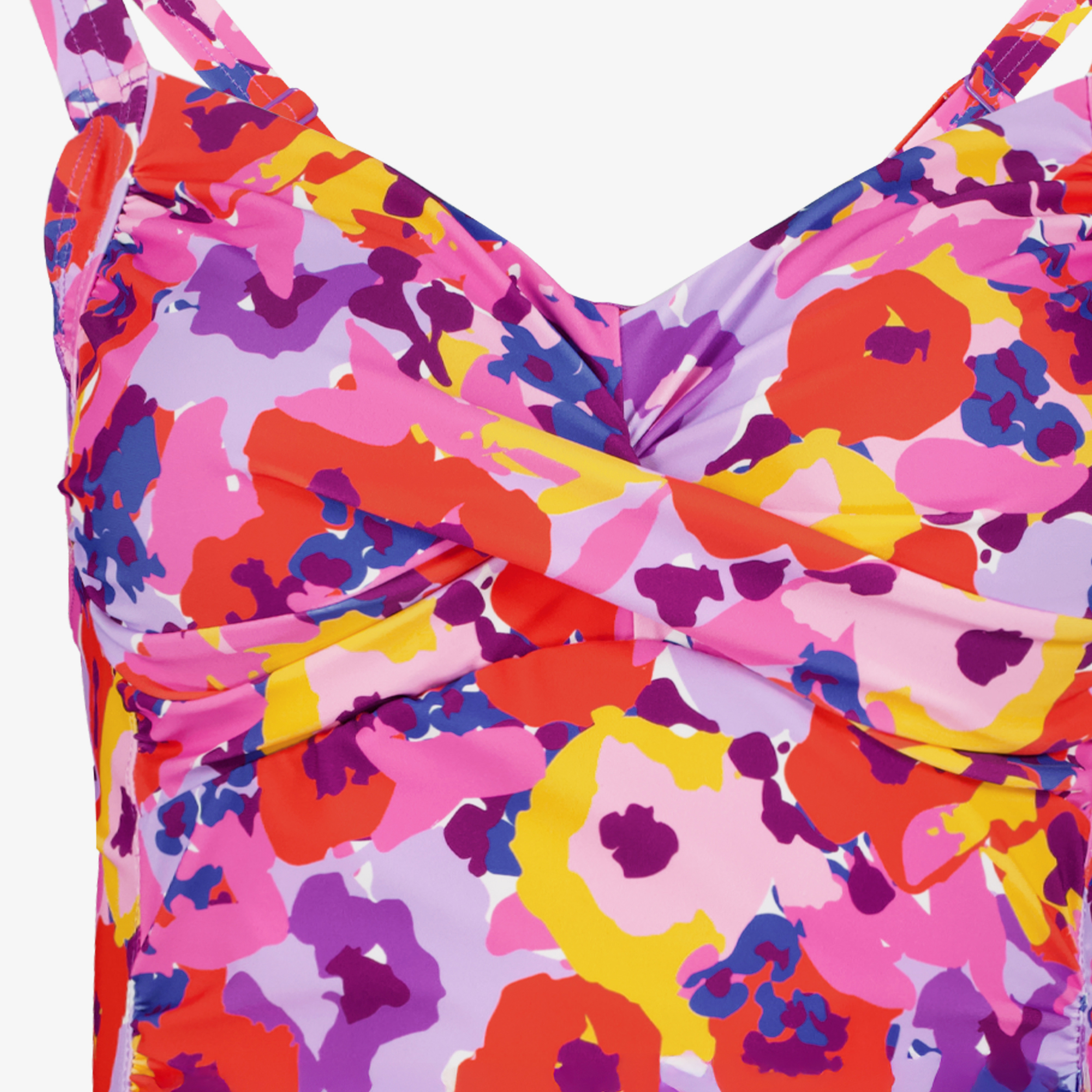 Osaga voorgevormde dames tankinitop bloemenprint roze, foto 2