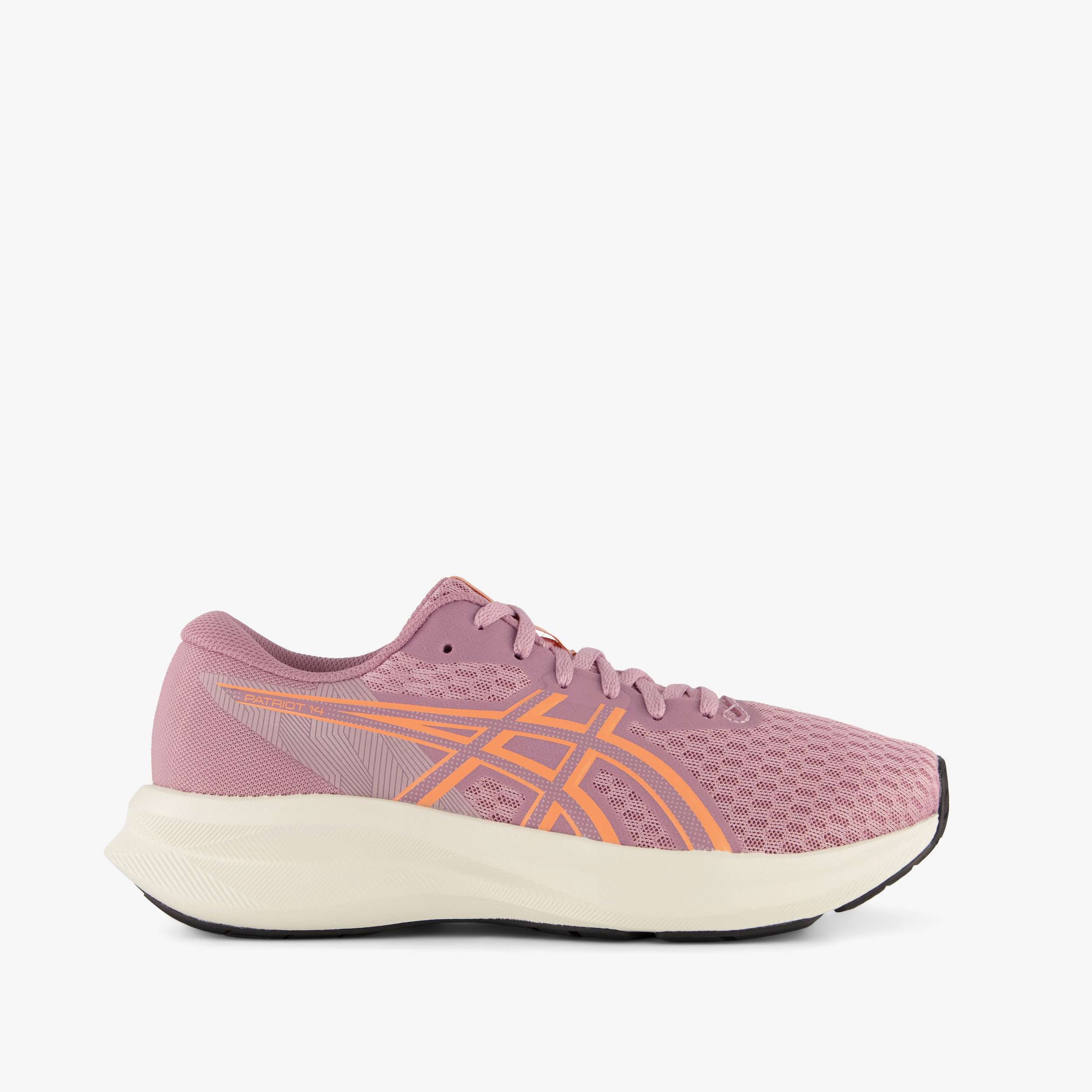 Asics Patriot 14 dames hardloopschoenen roze oranje, foto 6