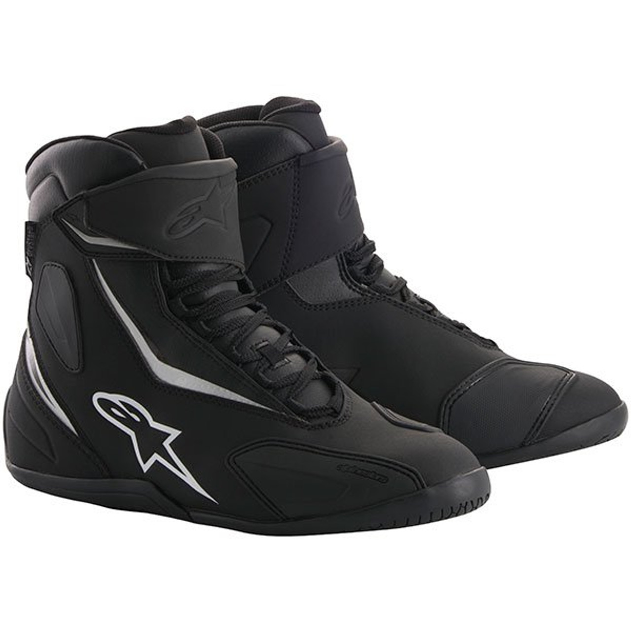 Chaussures Alpinestars Fastback 2 Drystar (Noir/Blanc) - LIQUIDATION