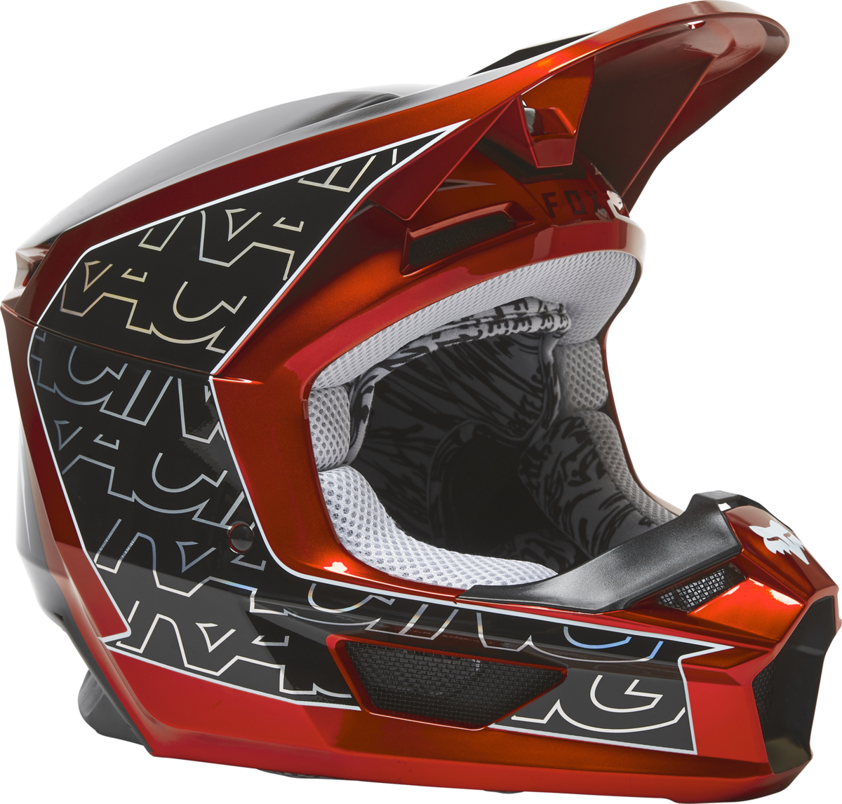 Casque Fox Racing Youth V1 Dier (Liquidation)
