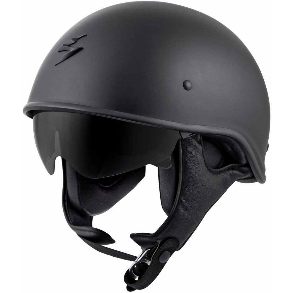 Scorpion EXO-C90 Solid Half Helmet (Matte Black)