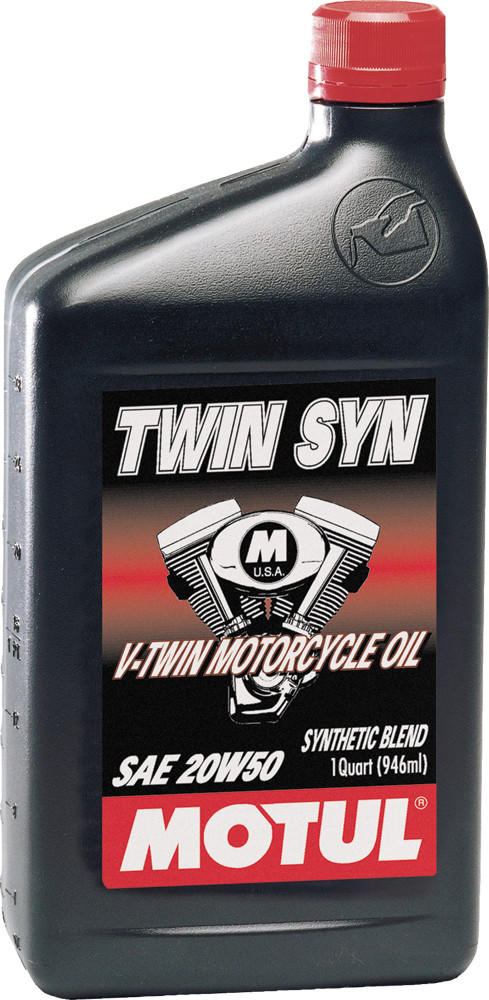 Huile moteur synthétique Motul Twin 20W50 4T
