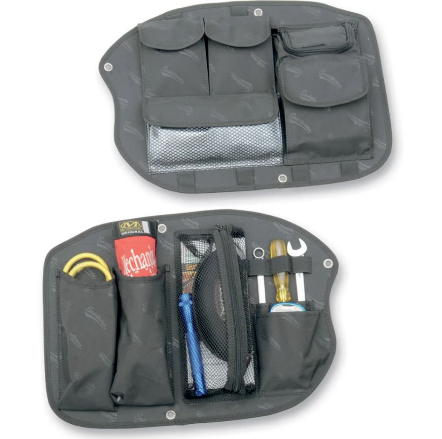 Saddlemen Motorcycle Saddlebag Organizer Set