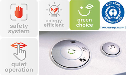 Safe, Quiet, Energy Saving & Intuitive!