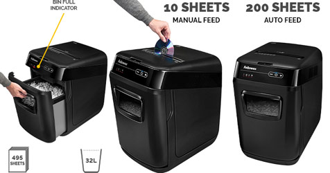 Productive and Convenient Shredding