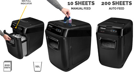 Productive and Convenient Shredding