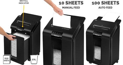 Productive and Convenient Shredding