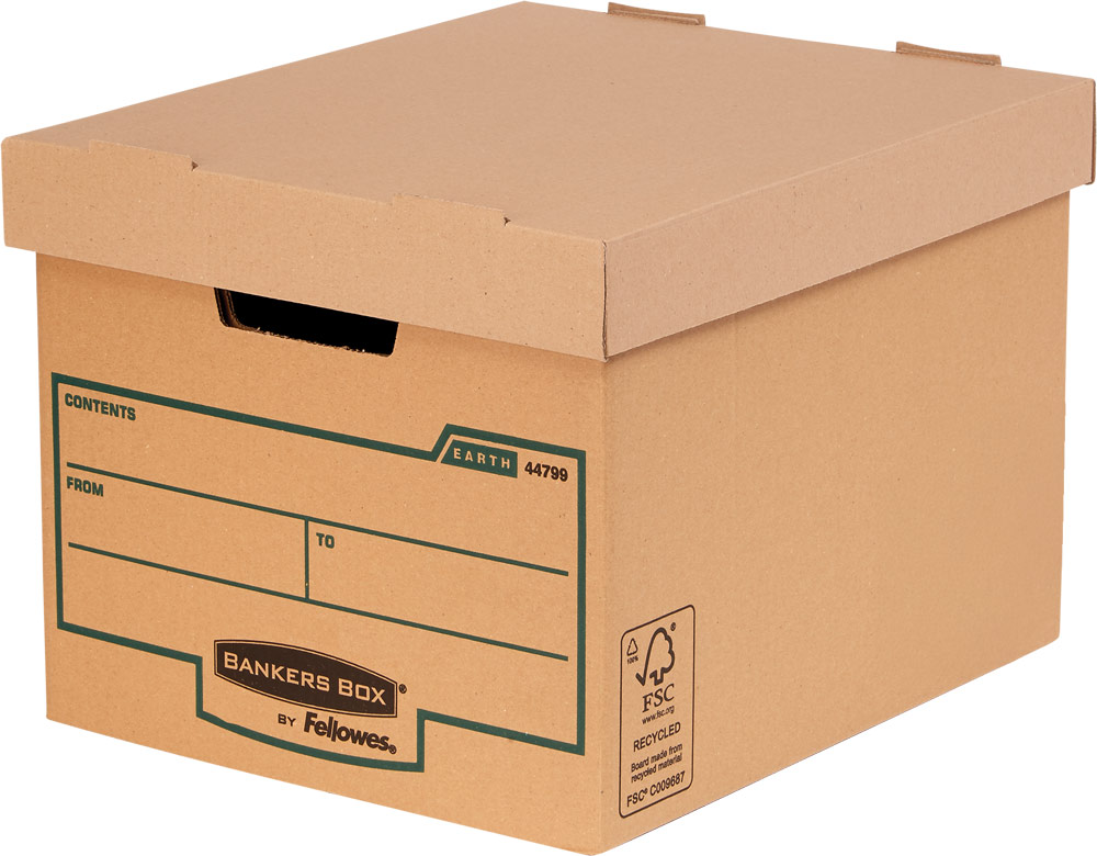 Fellowes Bankers Box Board Brown Pack 10 (4479901) - Image 4