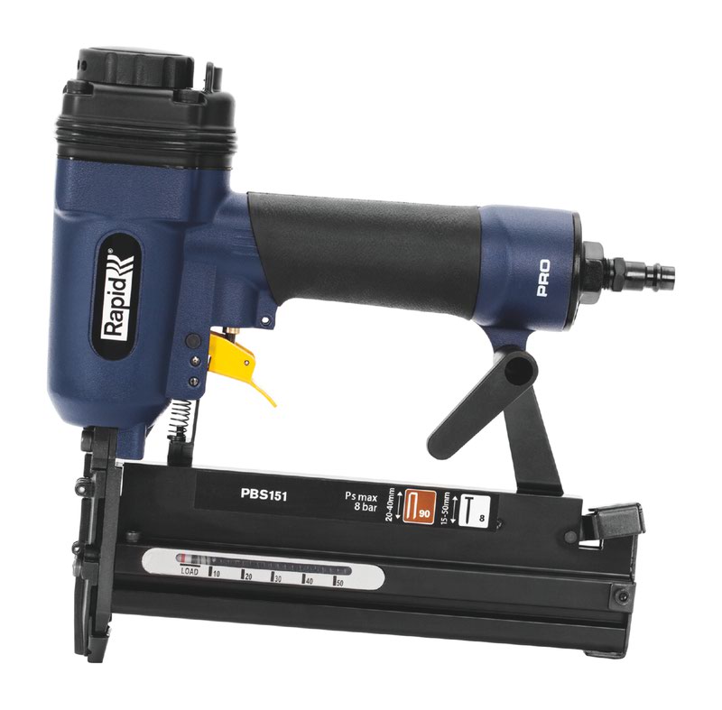 Rapid Corded Pneumatic Combi Air Nail Gun Stapler Pbs151 50Mm 72-101Psi - Image 10