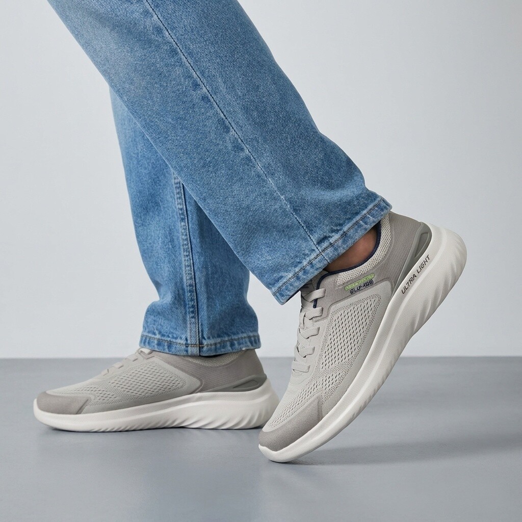 Skechers Skechers Slip-ins Bounder 2.0 Instappers grijs