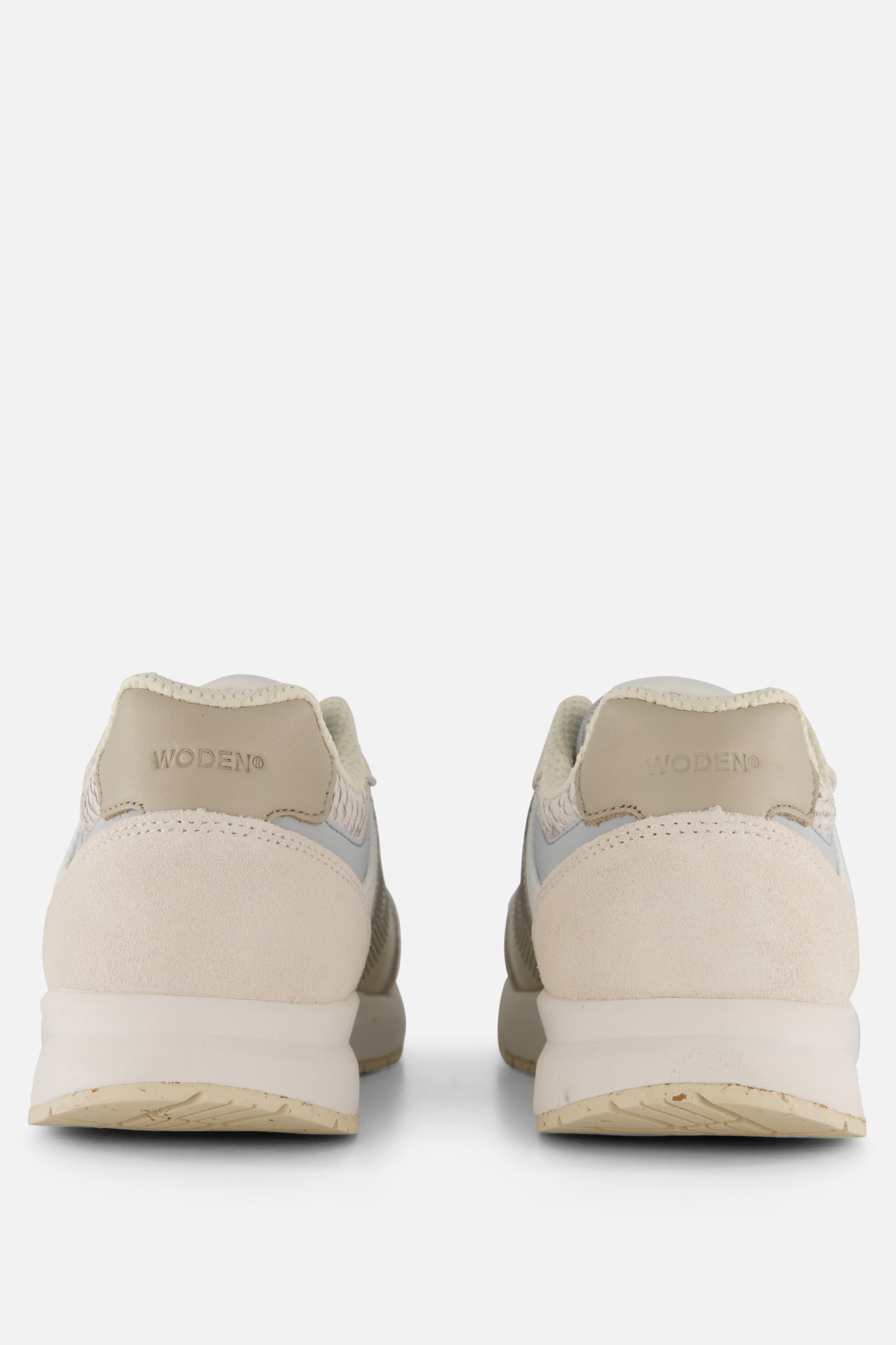 Woden Rigmor Sneakers beige Leer, foto 3