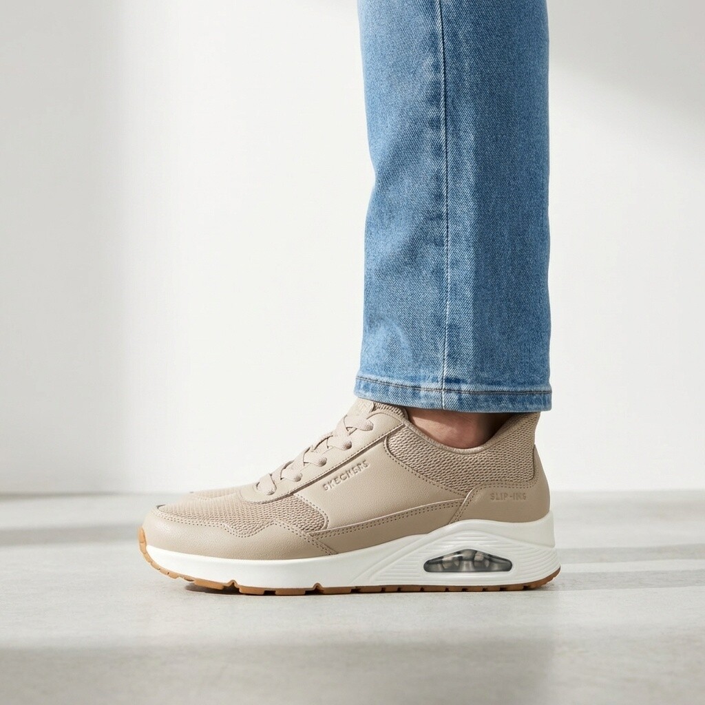 Skechers Skechers Slip-ins Uno Instappers taupe