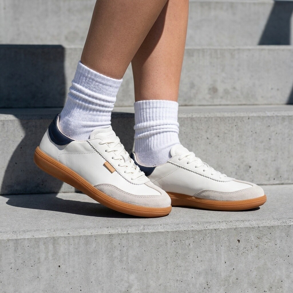 Ecco Ecco Soft 11 Sneakers wit Nubuck