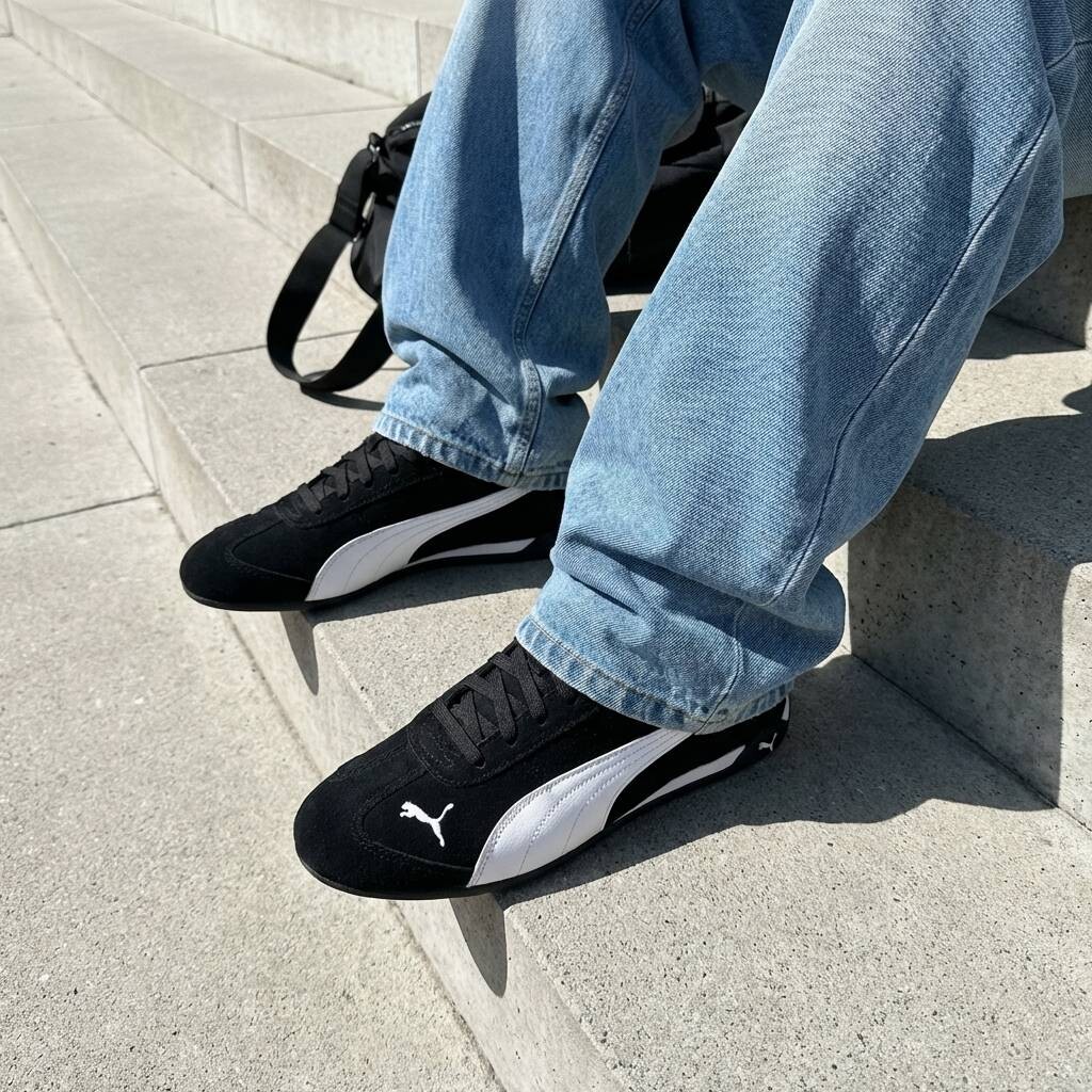 Puma Puma Replicatch SD Sneakers zwart Suède