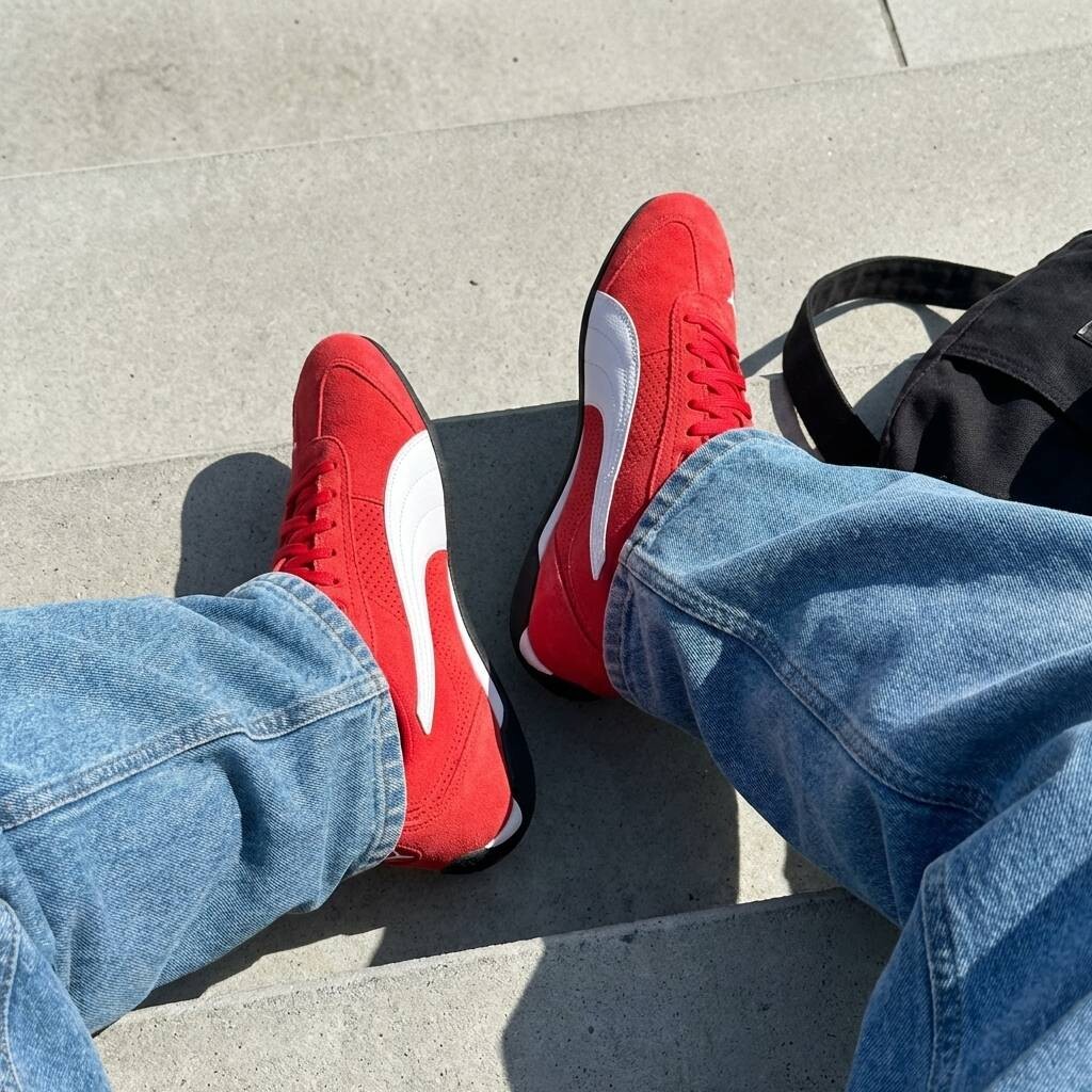 Puma Puma Replicatch SD Sneakers rood Suede