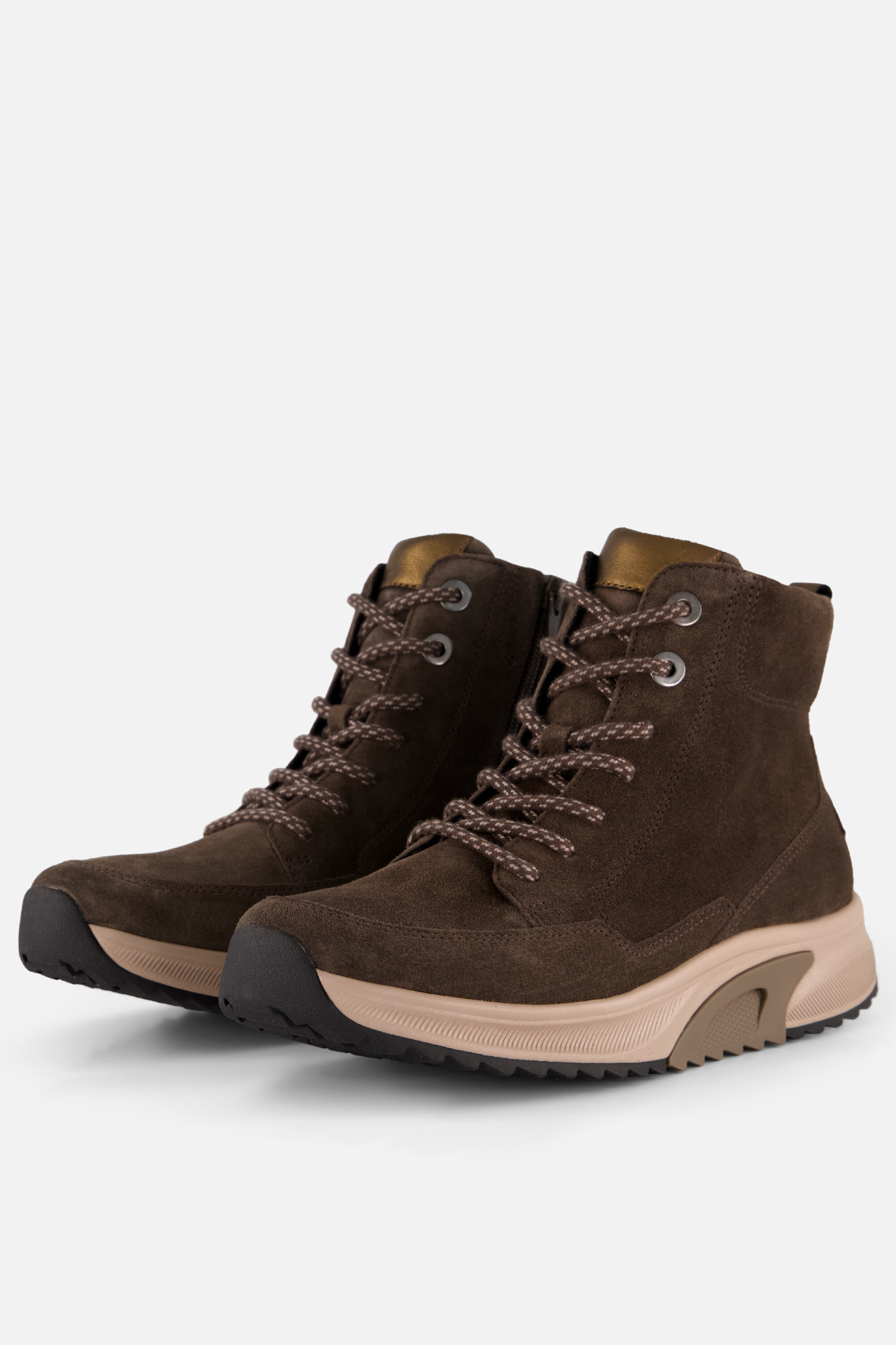 Gabor Rollingsoft Veterboots bruin Suede, foto 2