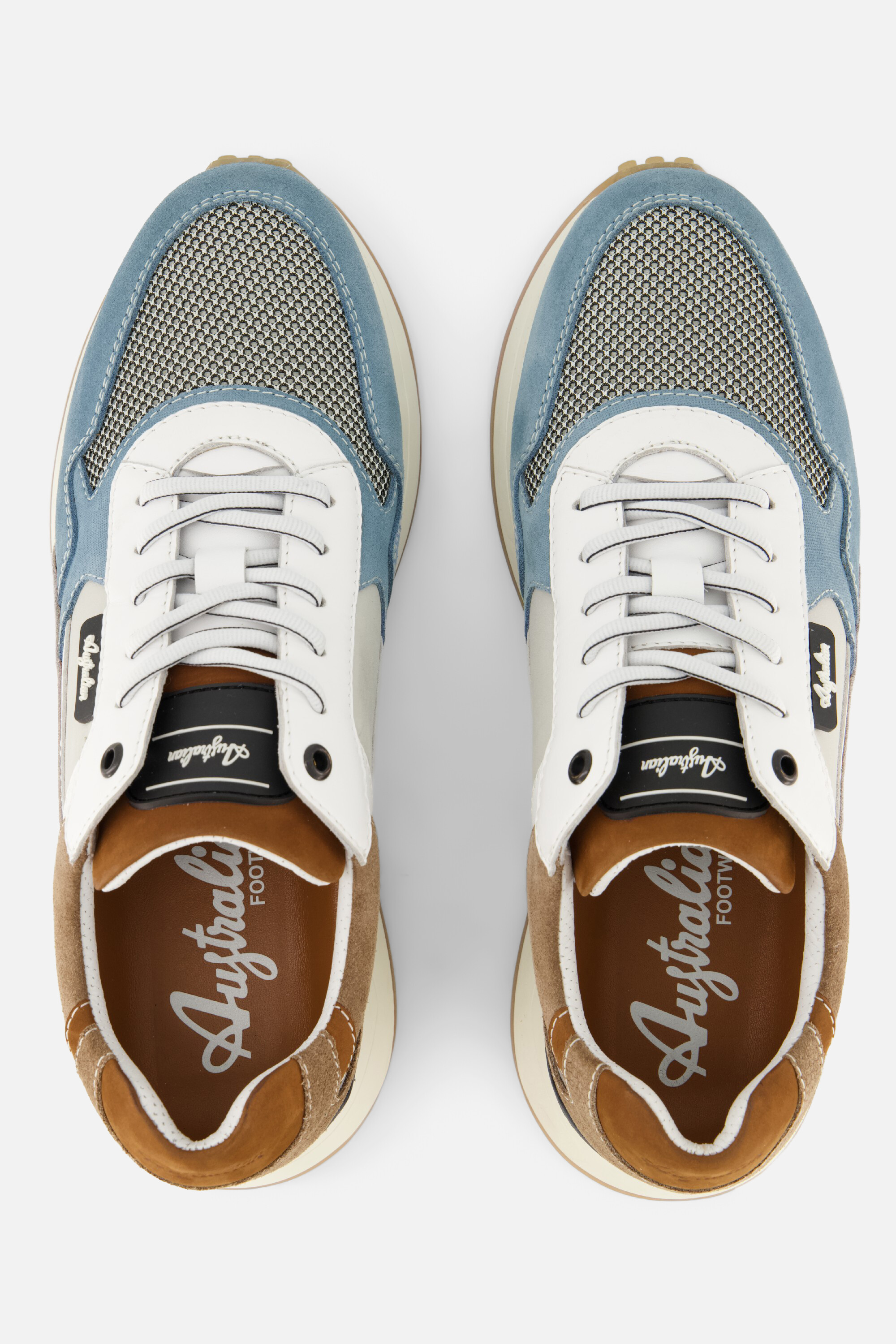 Australian Yamato Sneakers grijs Leer, foto 4