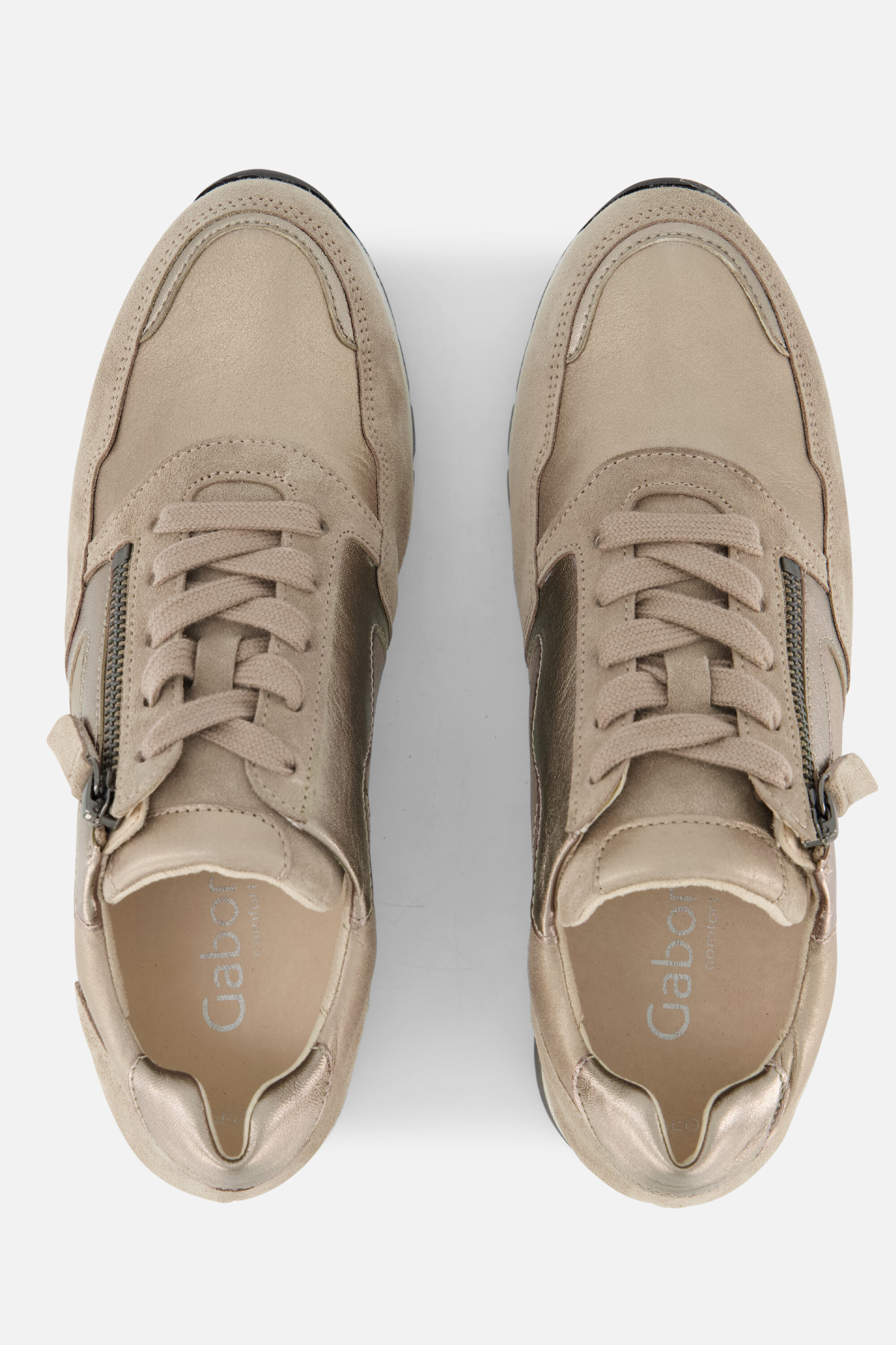 Gabor Sneakers beige Suede, foto 4