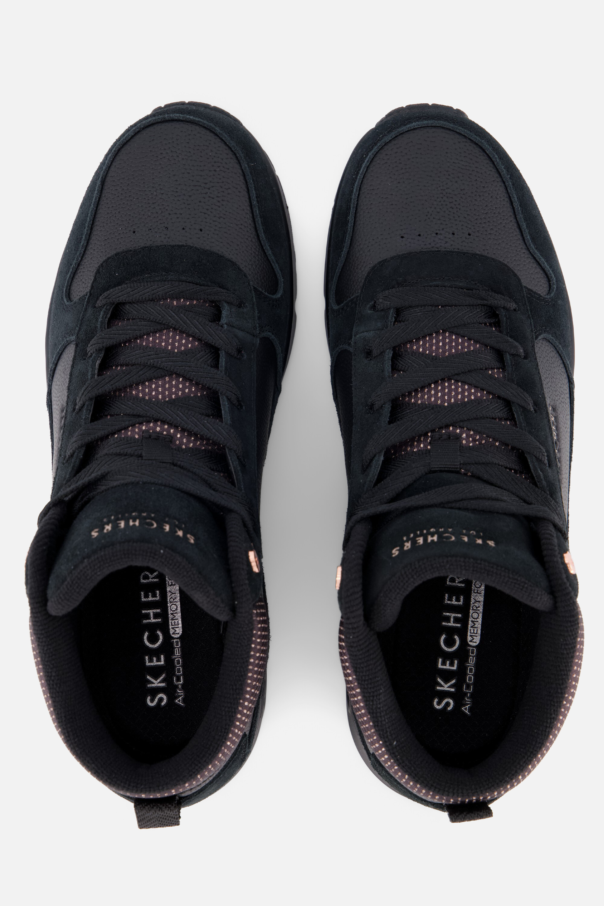 Skechers Uno Stacre Shine Veterboots zwart, foto 4
