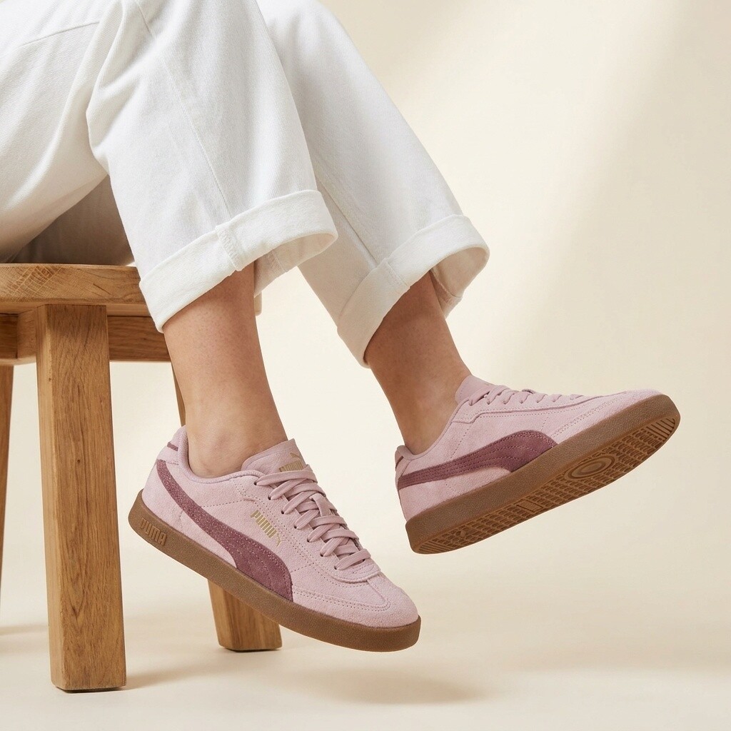 Puma Puma Club II Era Sneakers roze Suède