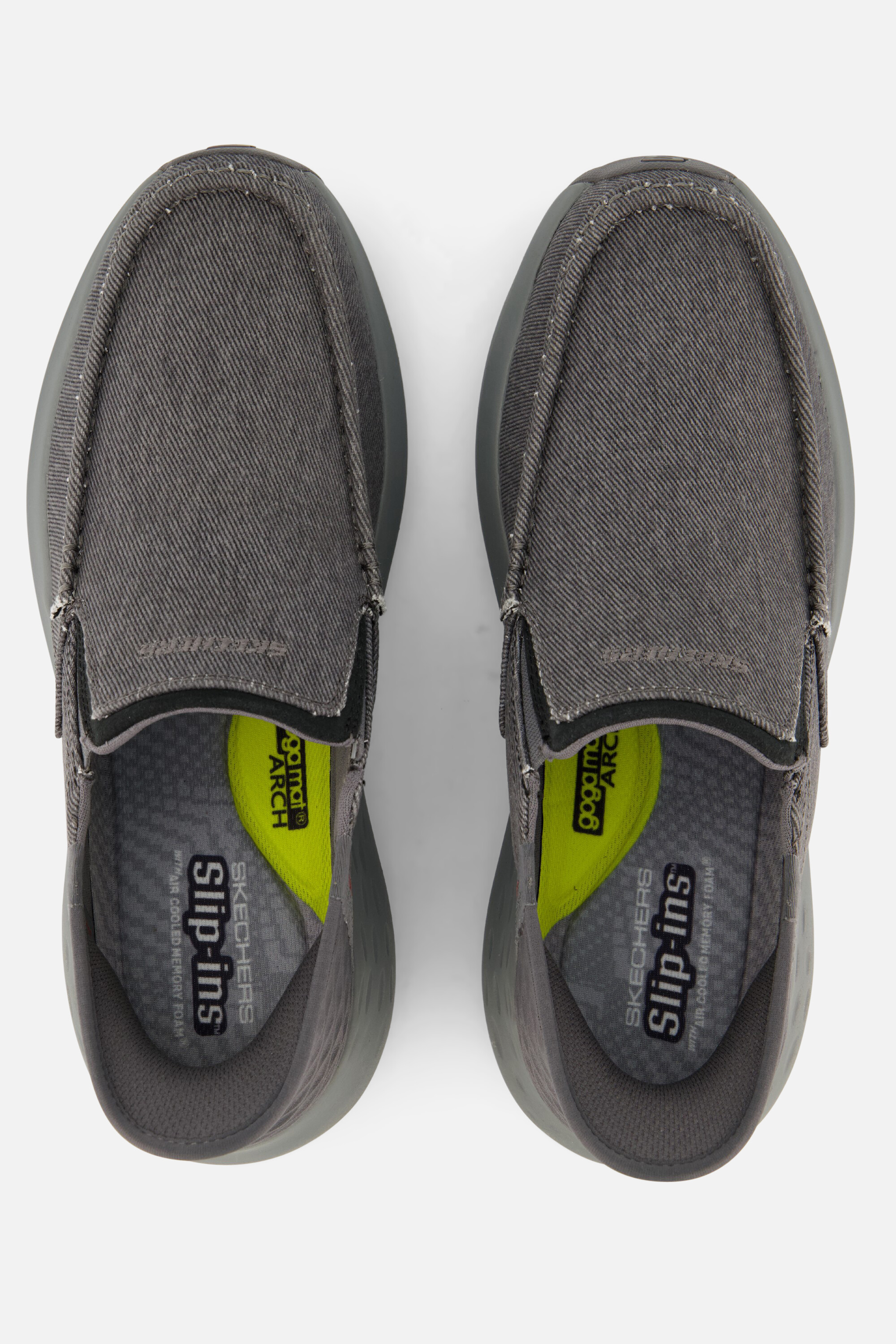 Skechers Slip-ins Parson instappers donkergrijs, foto 8