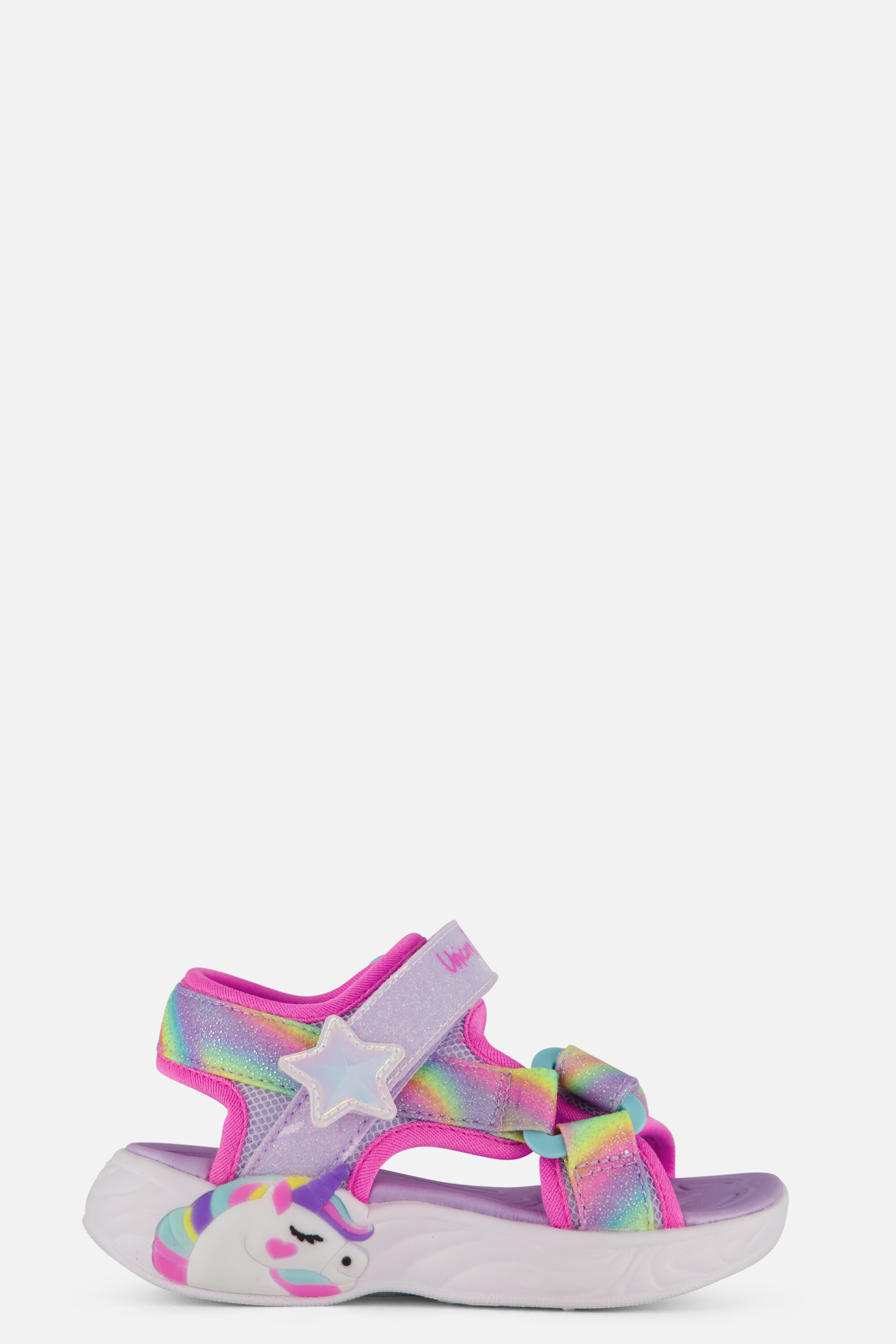 Skechers Unicorn Dreams Sandalen roze Textiel, foto 5